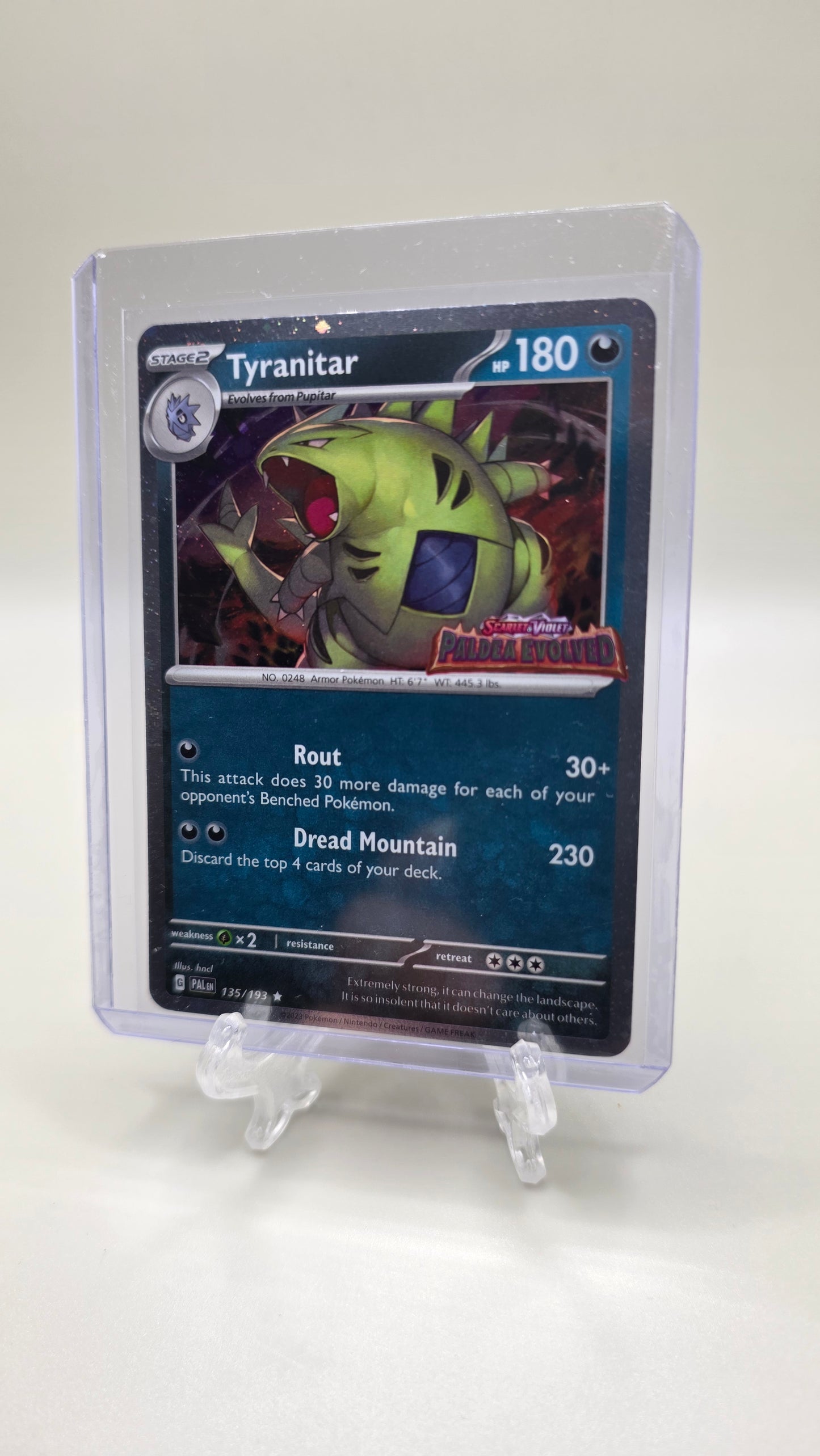Tyranitar 135/193 (S&V Paldea Evolved) English