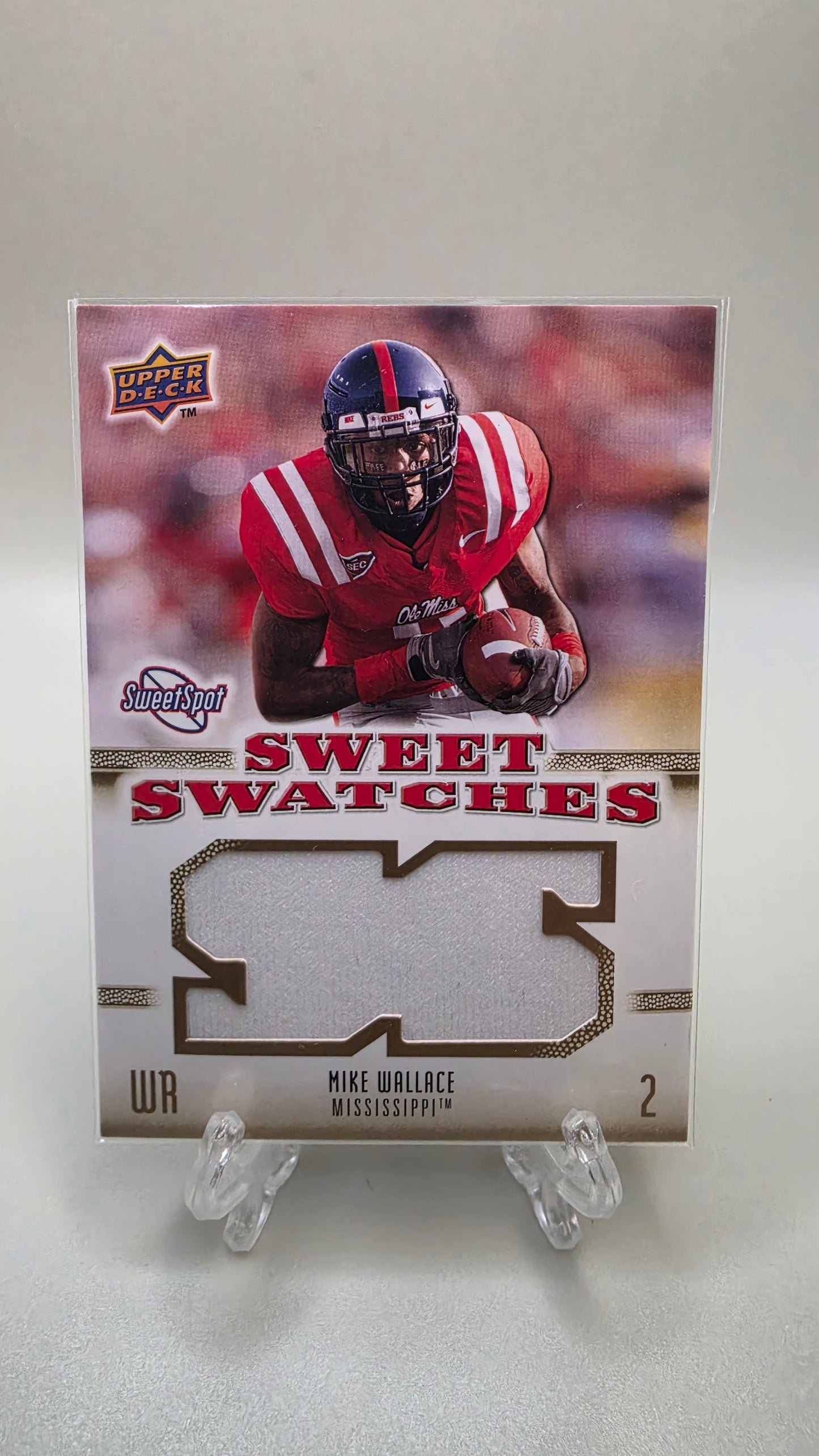 2010 Upper Deck Mike Wallace Sweetspot Sweet Swatches #SSW-62