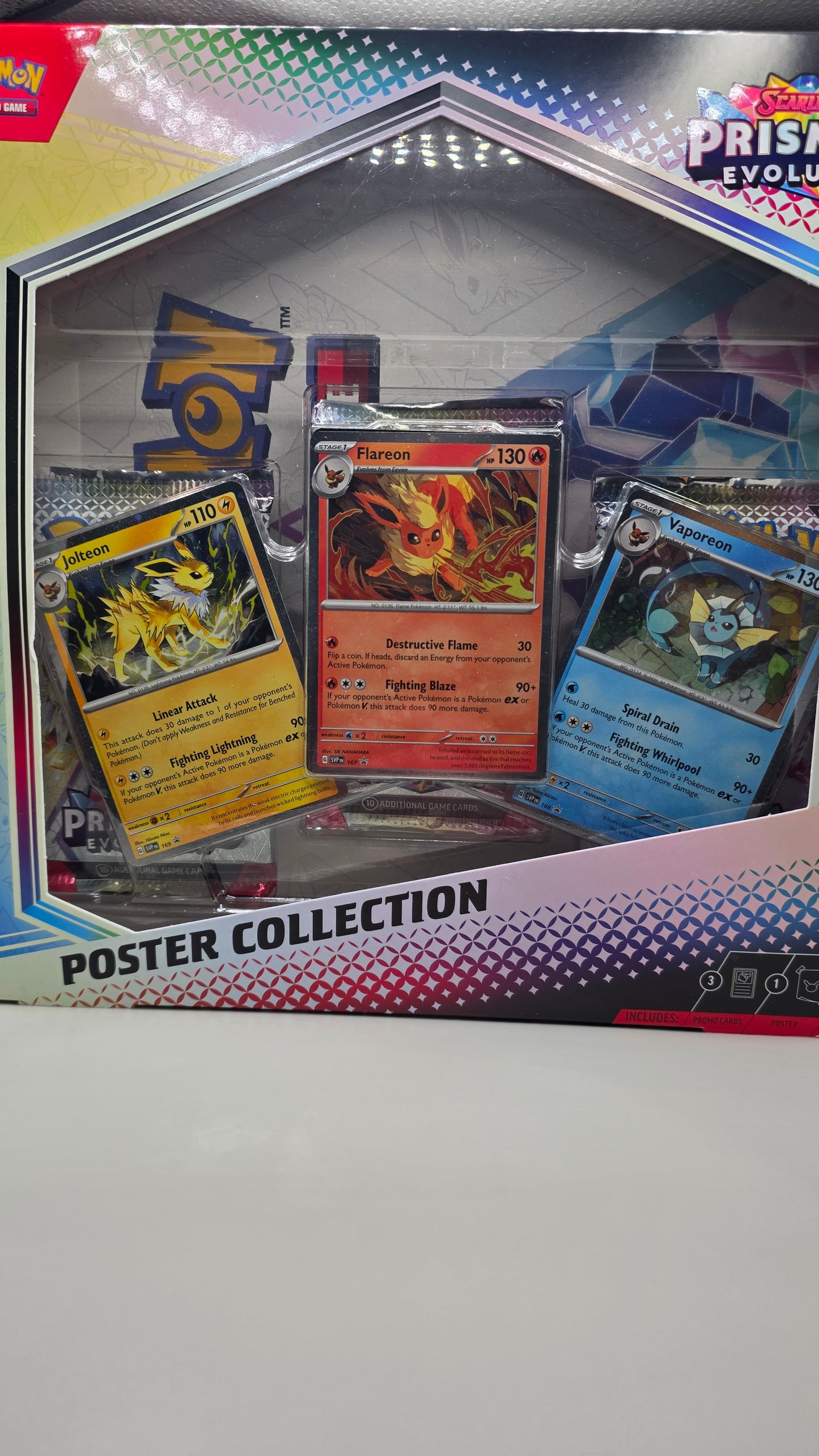 Pokémon TCG S&V Prismatic Evolutions Poster Collection