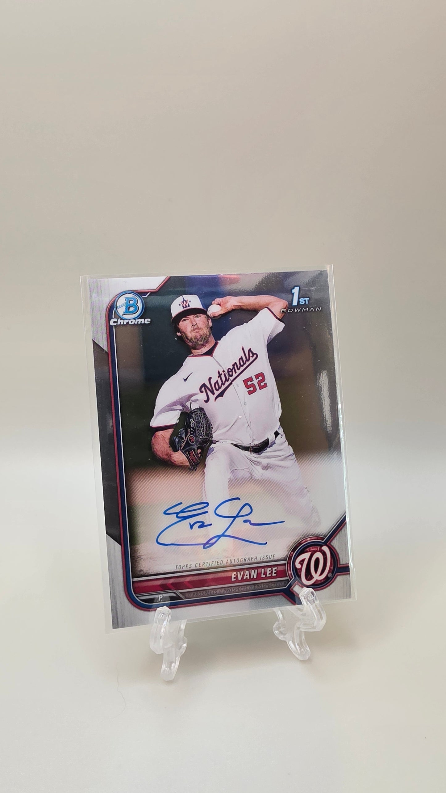 2022 Bowman Chrome 1st Evan Lee Auto #CPA-EL