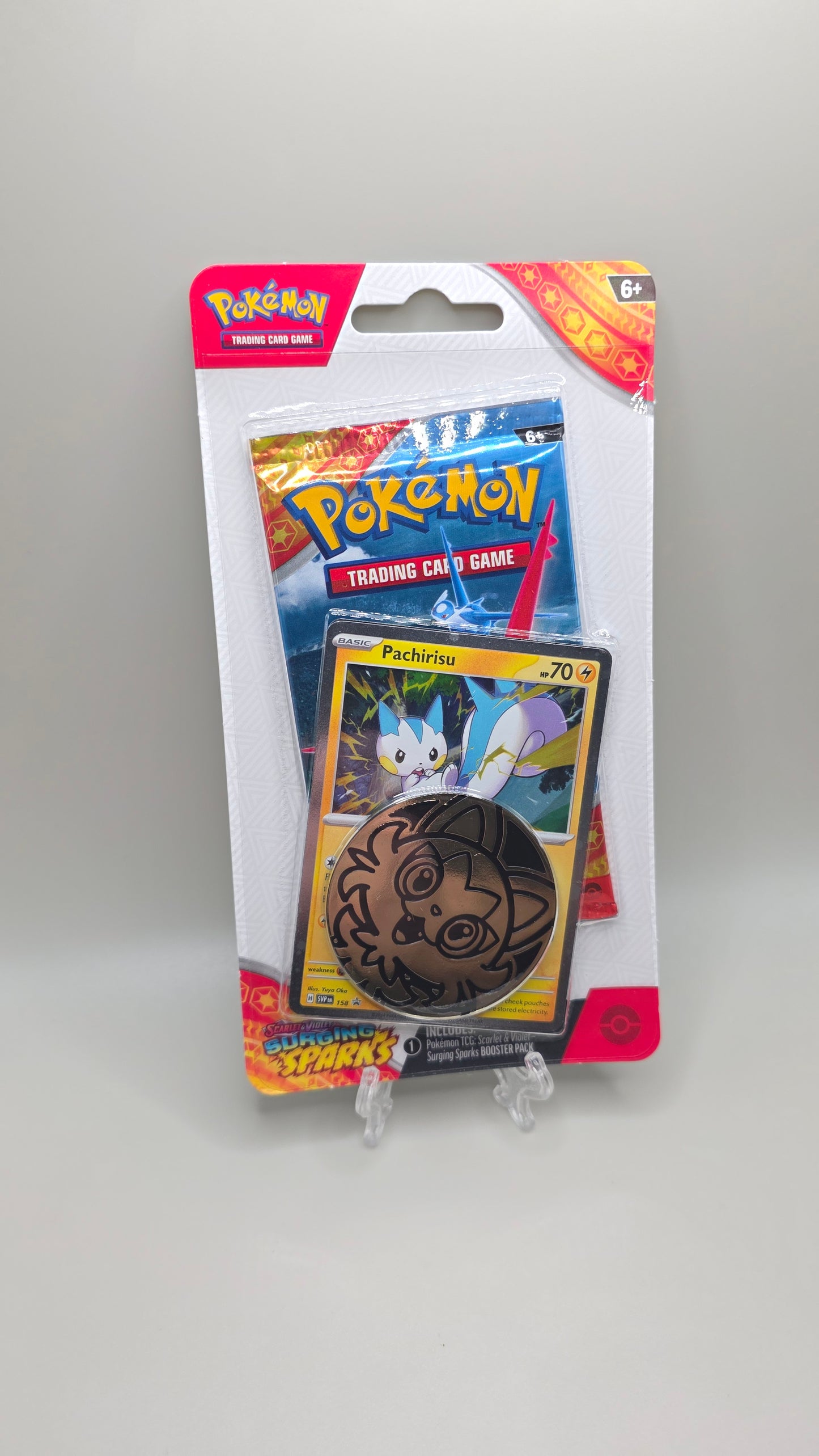 Pokémon TCG Surging Sparks S&V Pachirisu Promo Blister Pack Sealed