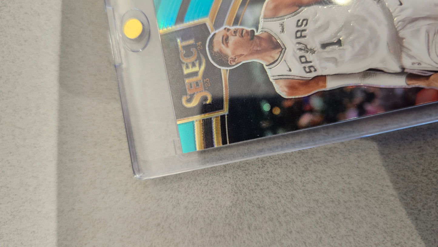 2023 NBA Select Victor Wembanyama - Teal/White/Pink Prizm Numbered # 26/49 -( San Antonio Spurs )