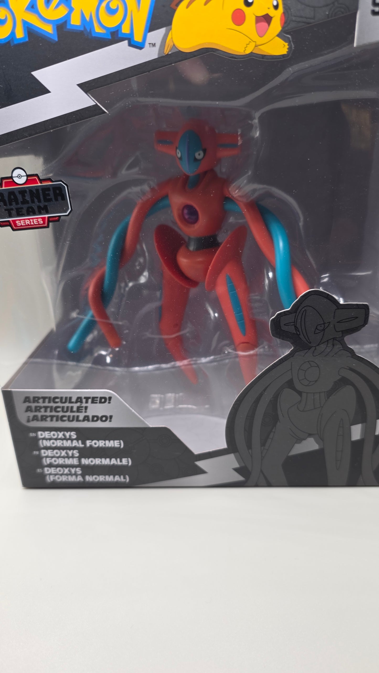 Pokemon Deoxys Trainer Team Series 9 Figure NIB (Target Exclusive)