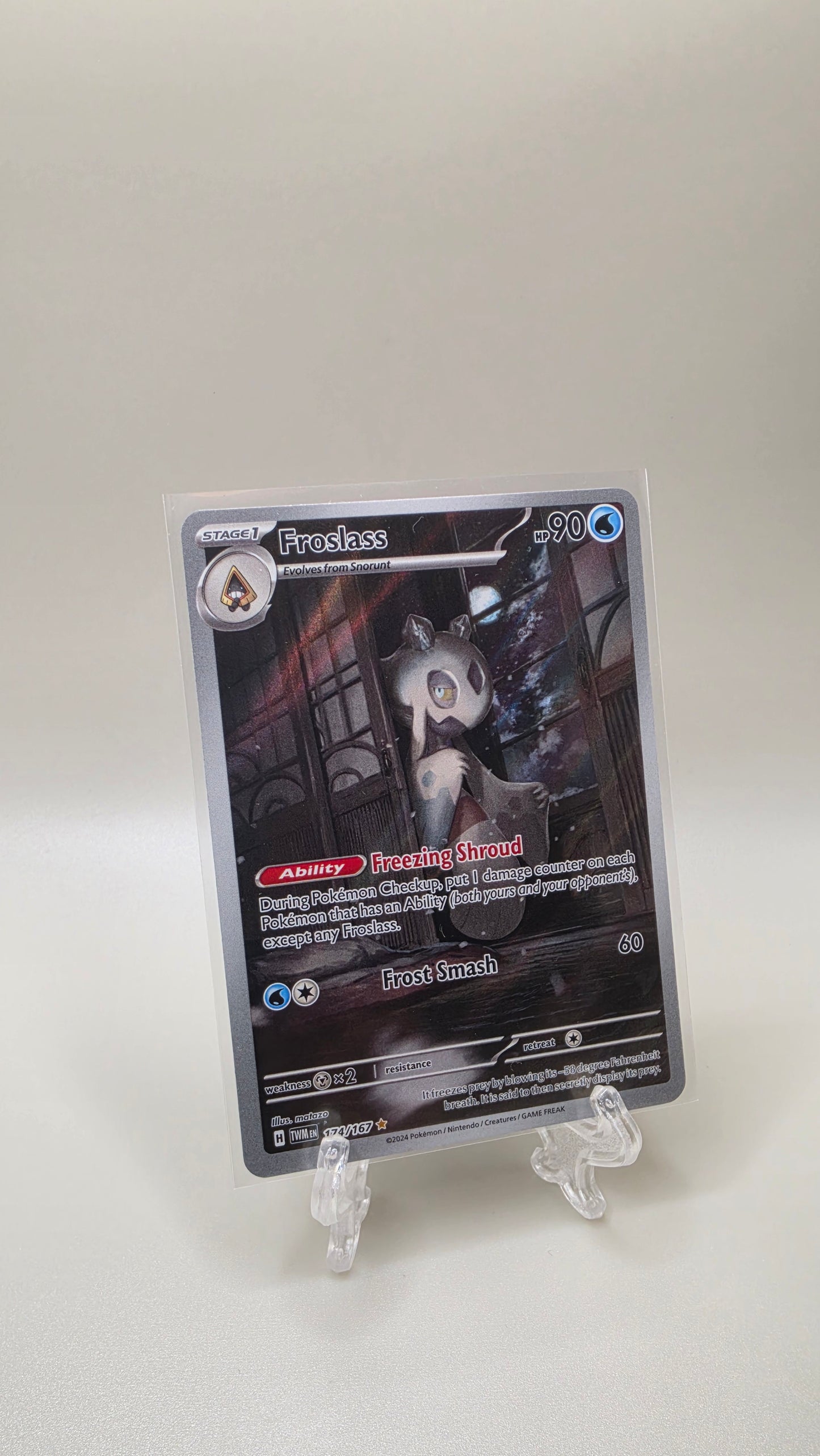 Pokémon TCG Froslass 174/167 Twilight Masquerade English
