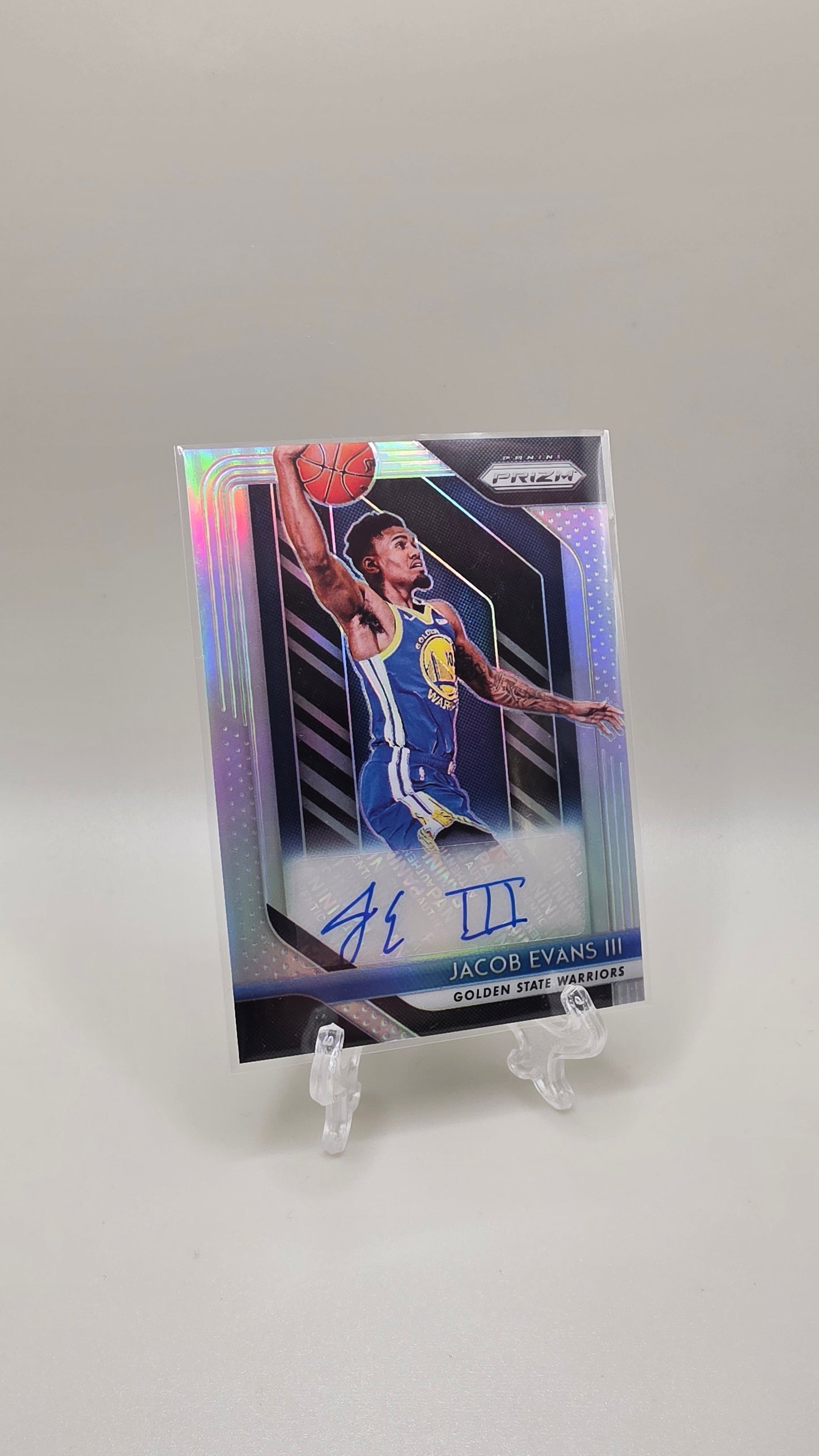 2018-19 Panini Prizm Jacob Evans III Auto Card # RS-JEV