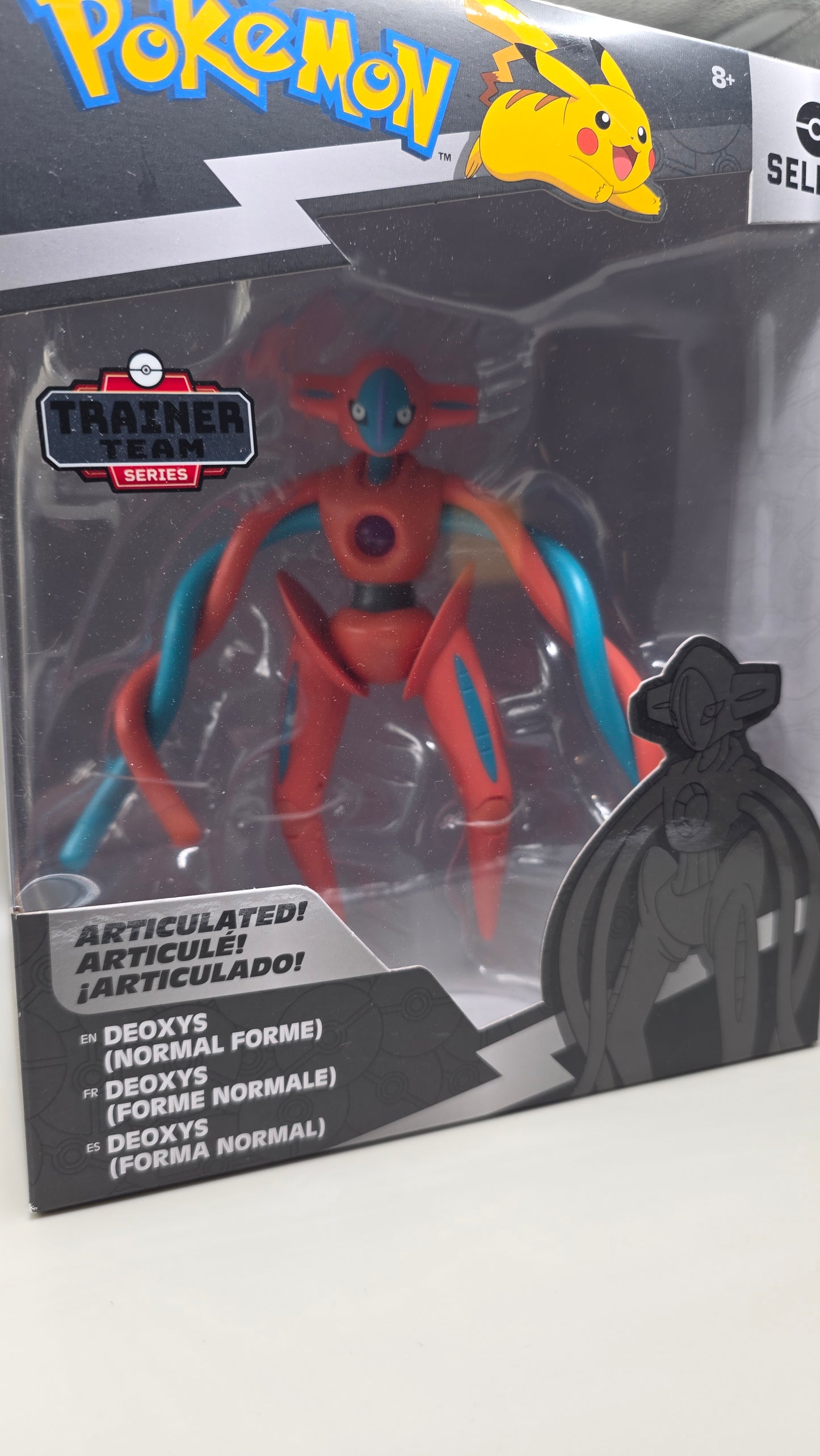 Pokemon Deoxys Trainer Team Series 9 Figure NIB (Target Exclusive)