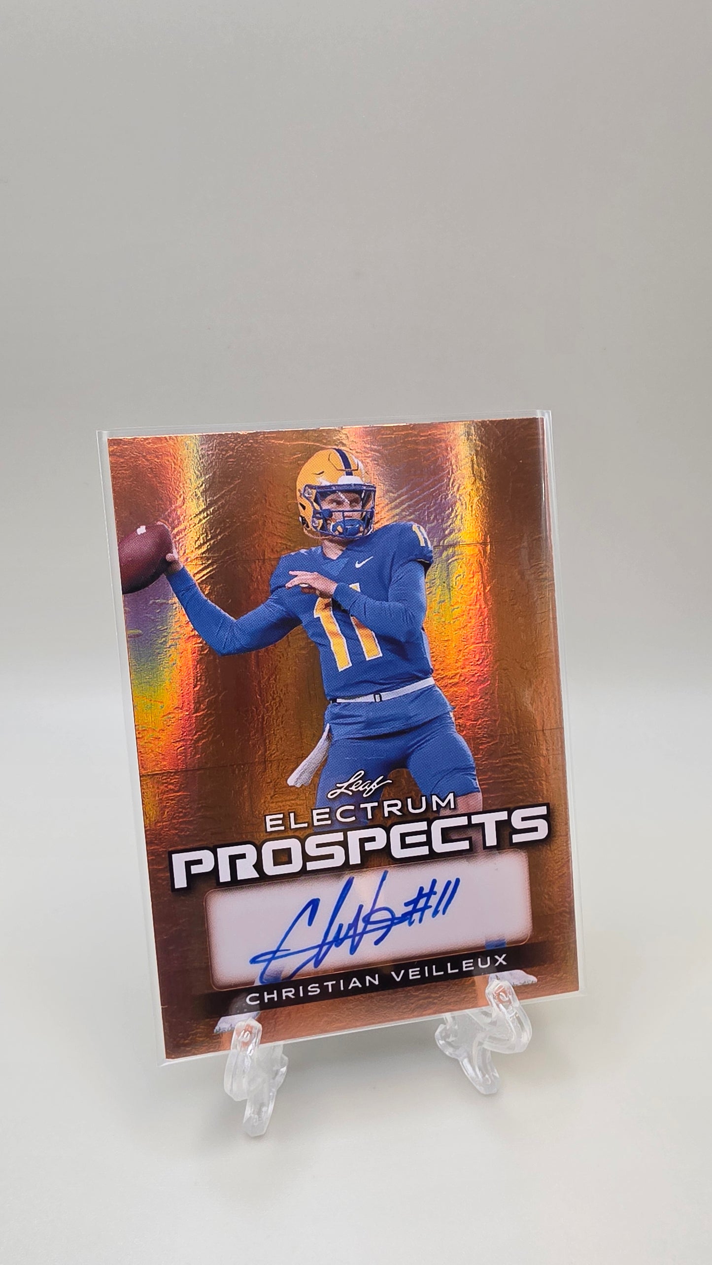 2024 Leaf Christian Veilleux Electrum Prospects /59 #PA-CV2
