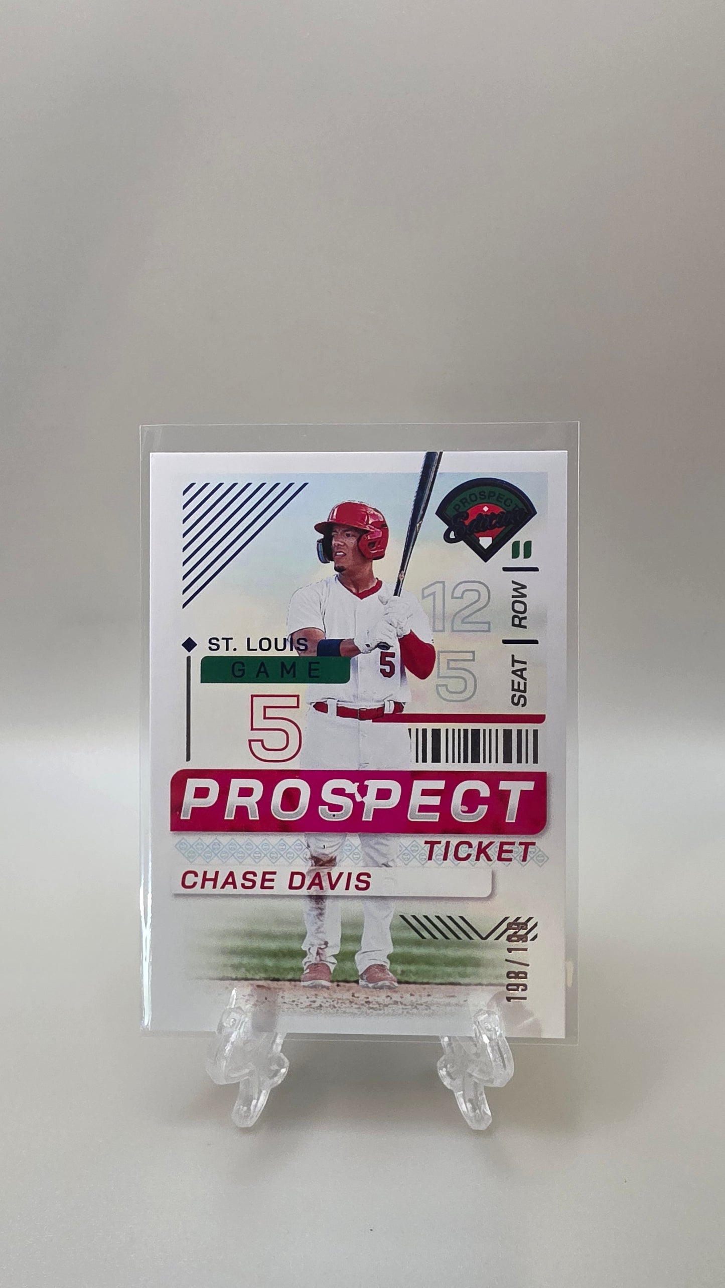 2024 Prospect Edition Chase Davis Prospect Ticket /199 #4
