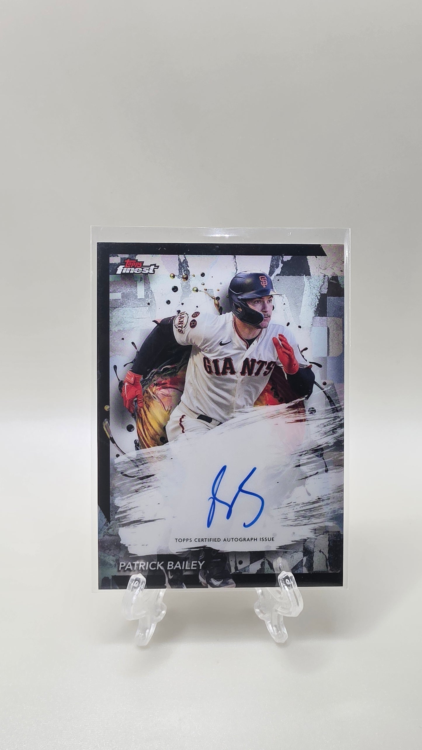 2024 Topps FInest Patrick Bailey Autograph Card # FA-PB