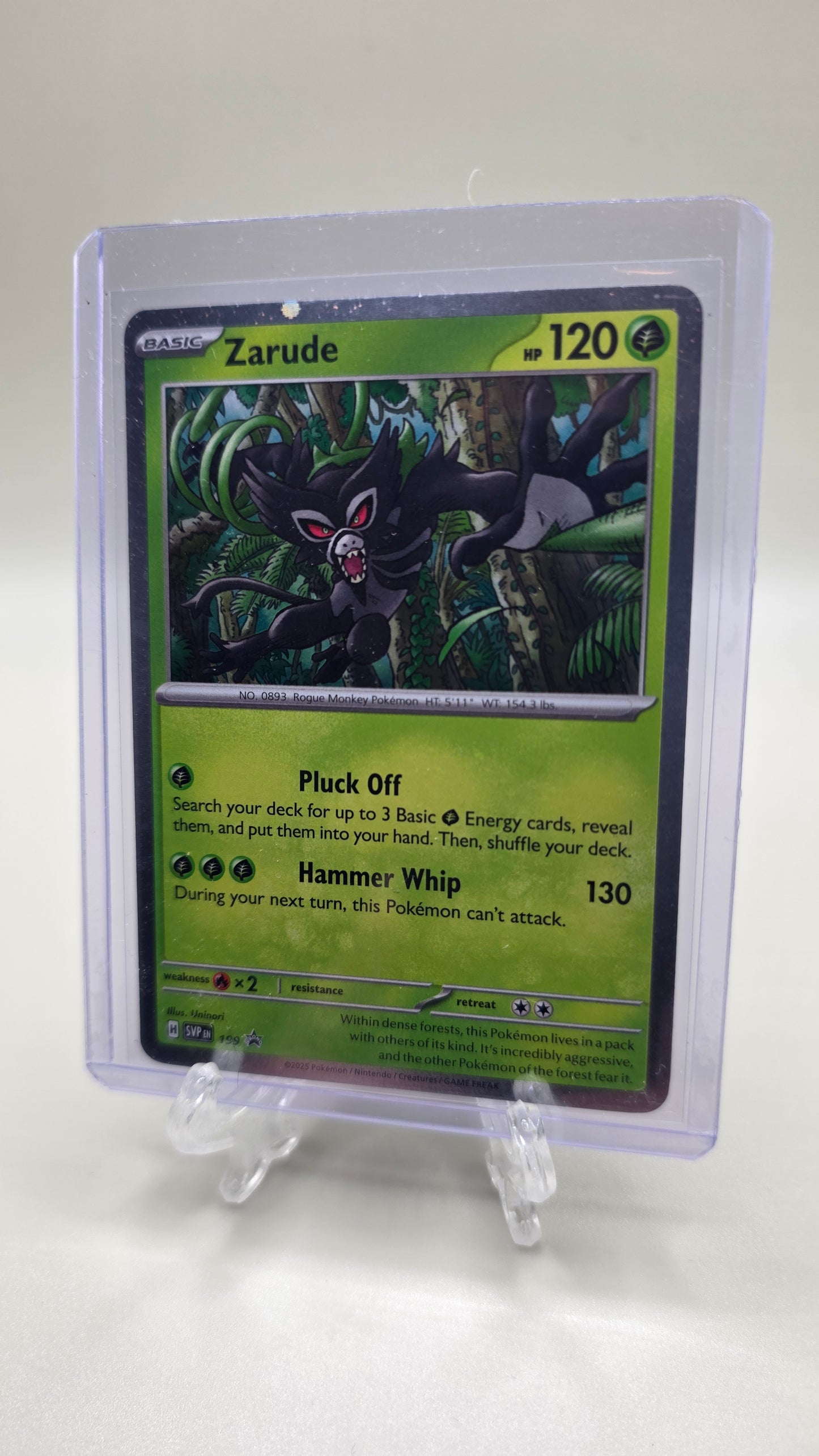 Zarude 199 Promo S&V (SV Promo) English 2025