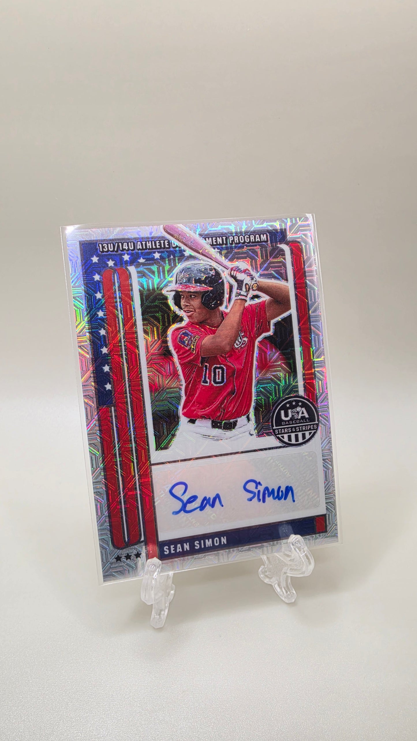 2026 Panini Stars & Stripes Sam Simon Mojo Auto #/25 Card #NTS-SS