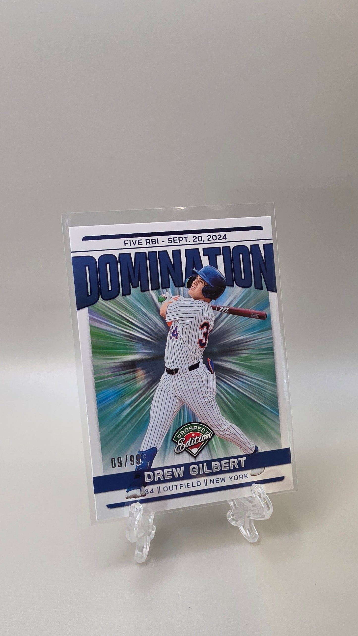 2025 Prospect Edition Drew Gilbert Domination /99 #15