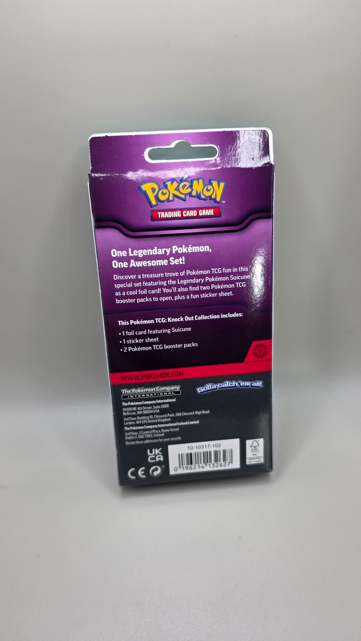 Pokemon TCG Knockout Collection Suicune English