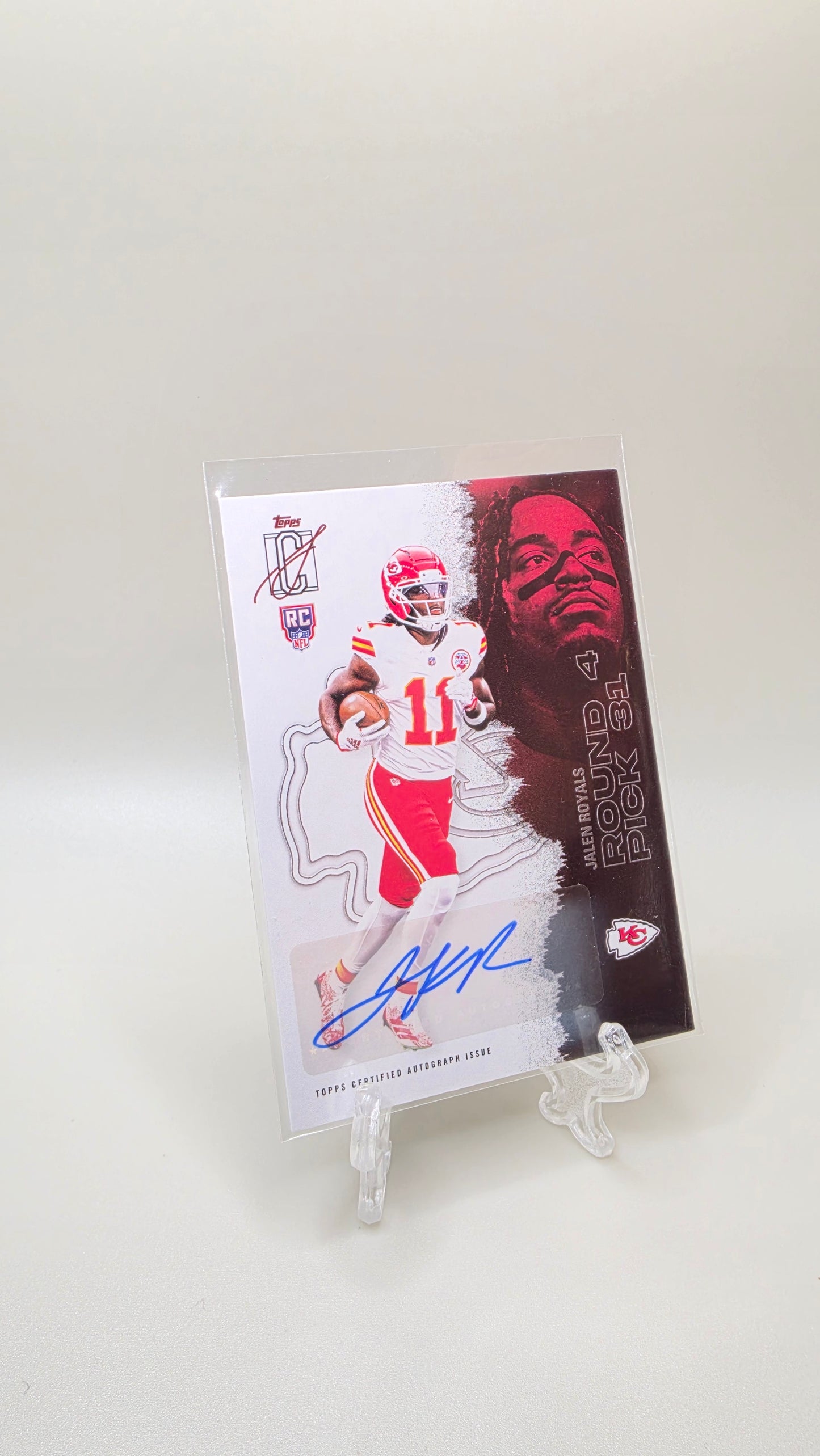 2025 Topps Signature Jalen Royals Rookie Auto #125