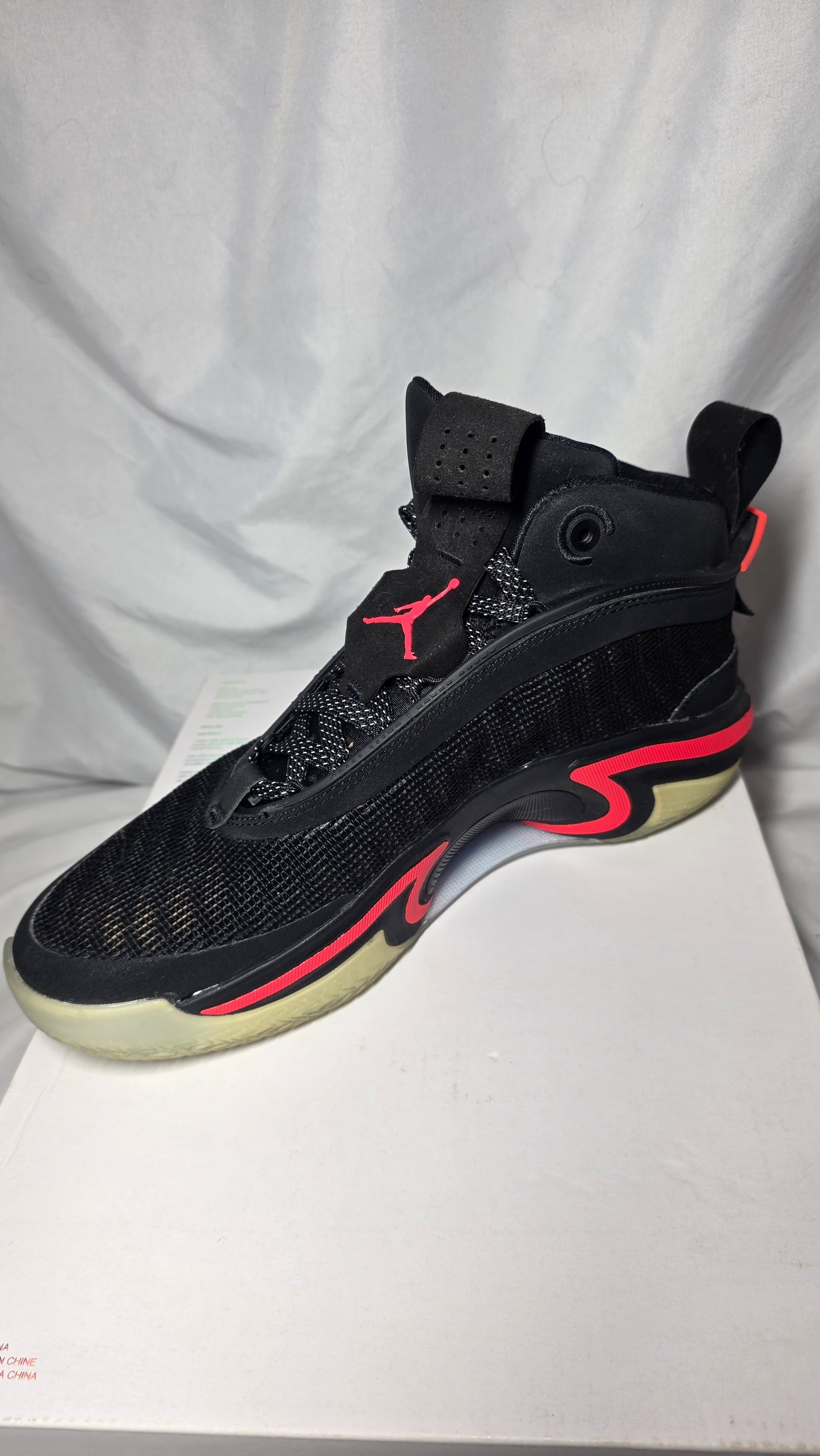 Nike Air Jordan XXXVI (36s) Black Infrared M 9.5 CZ2650-001 NIB