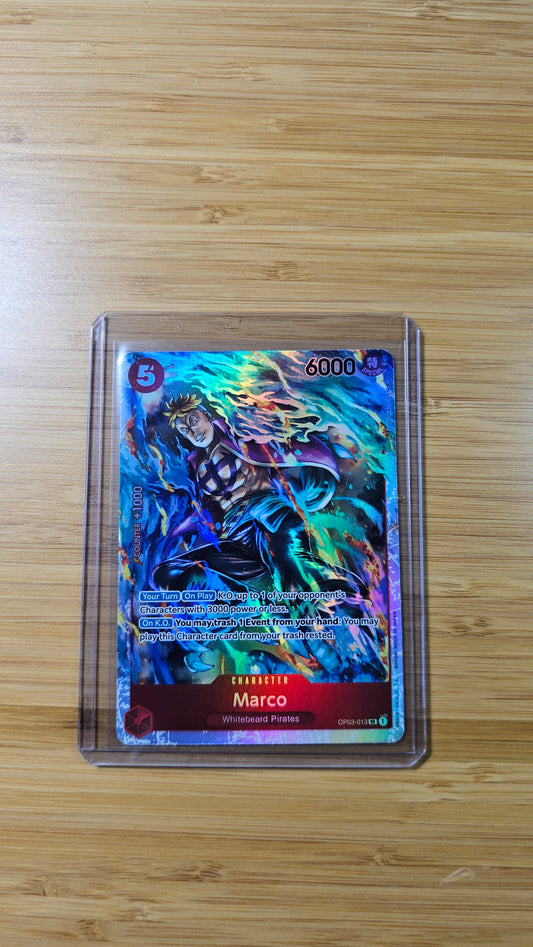 Marco OP03-013 SR One Piece TCG (Pillars of Strength set) English