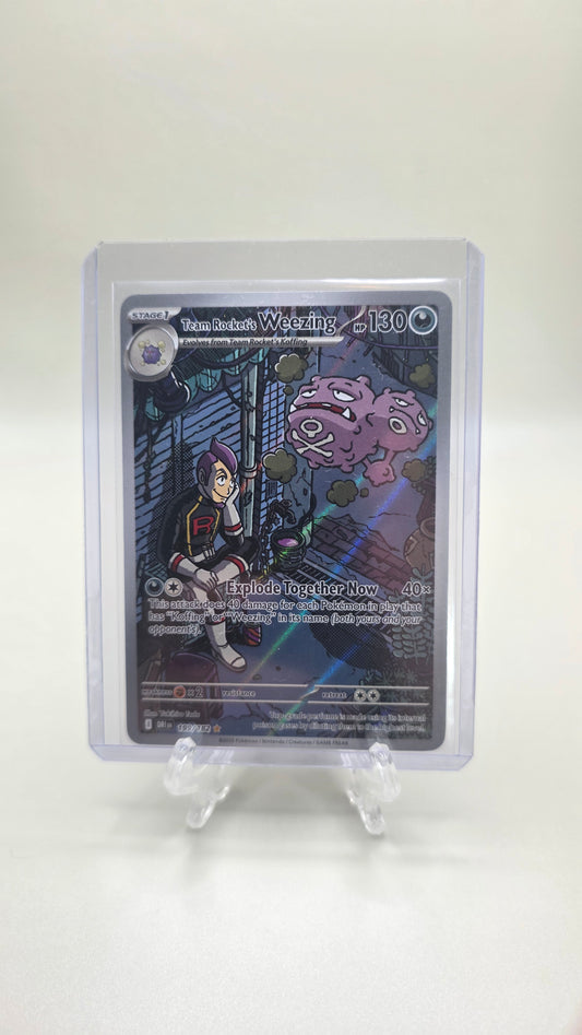 Team Rockets Weezing 199/182 (Destined Rivals Set) English