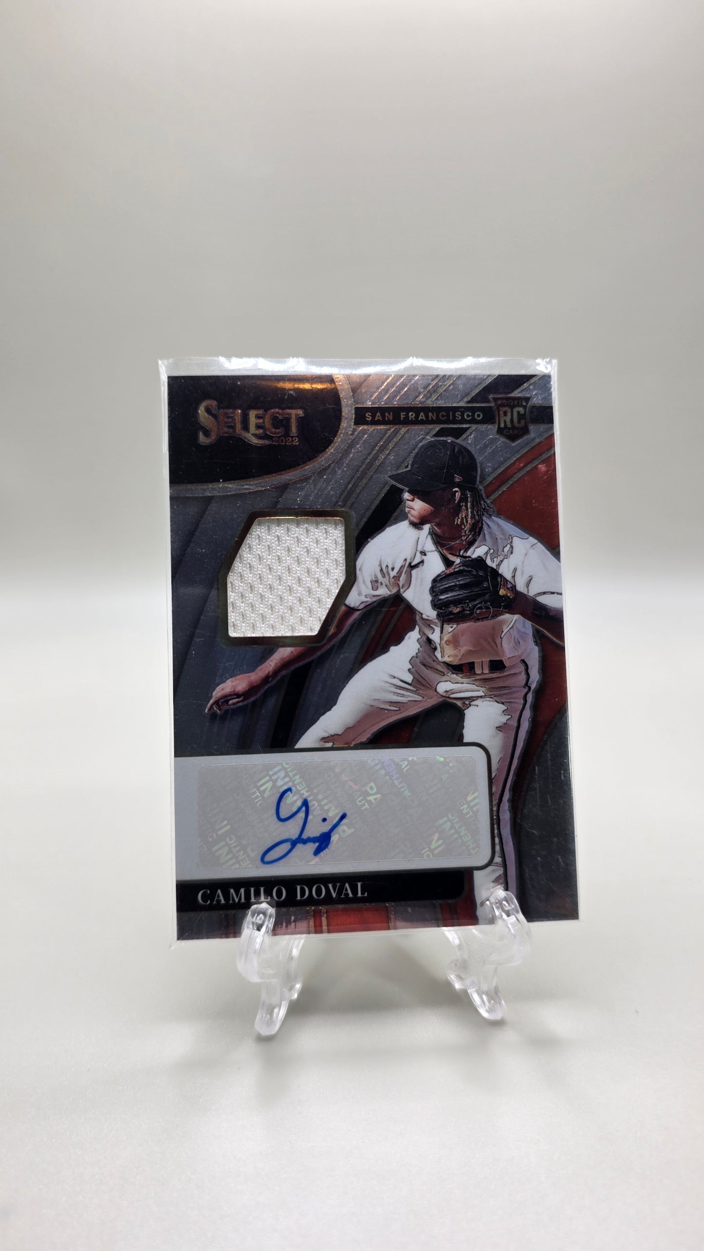 2022 Select Camilo Doval RPA # /299 Card # RJA-CD
