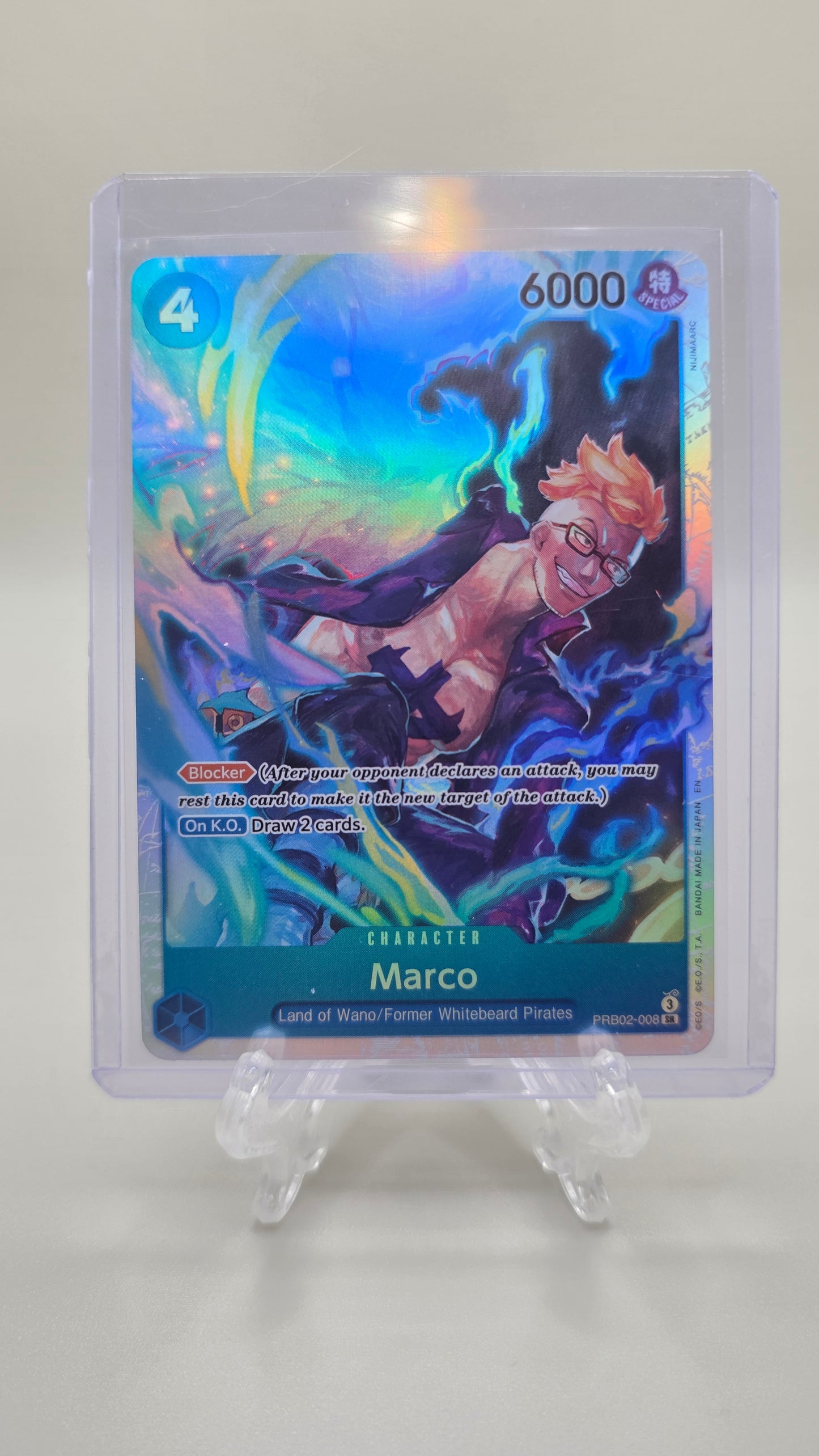 Marco PRB02-008 SR One Piece TCG (The Best of Vol.2 set) English