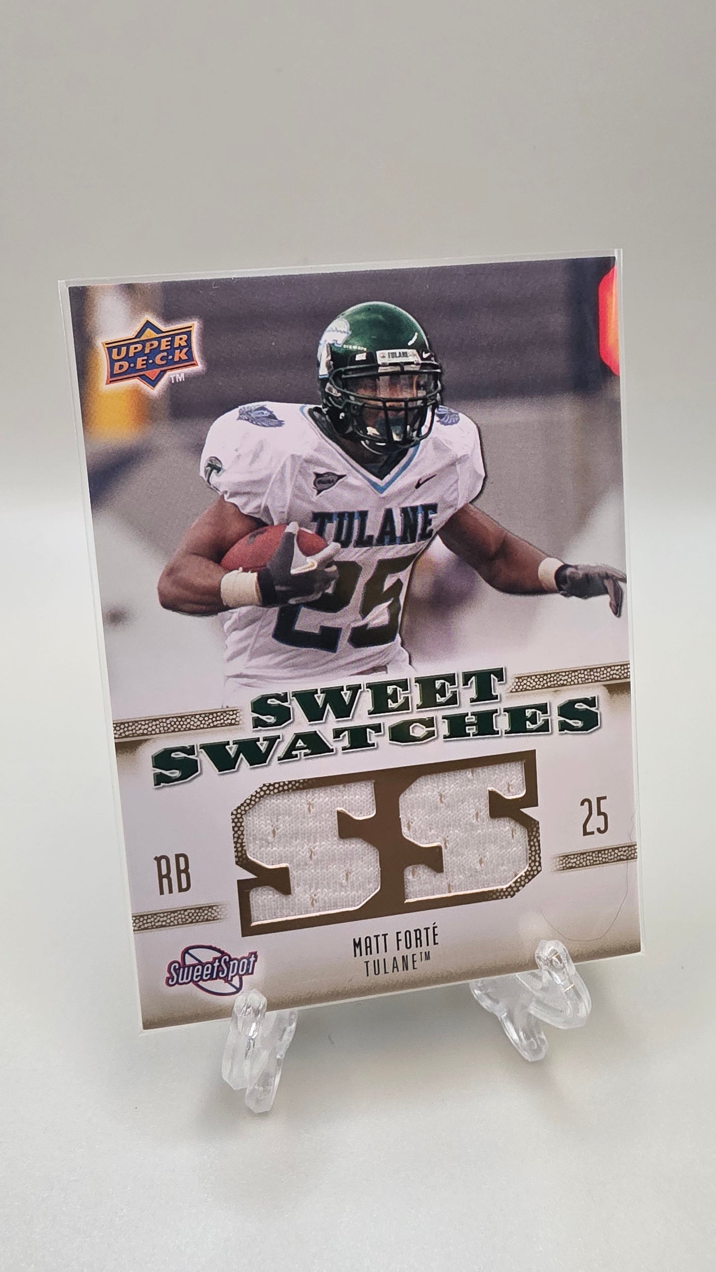 2010 Upper Deck Matt Forte Sweetspot Sweet Swatches #SSW-56