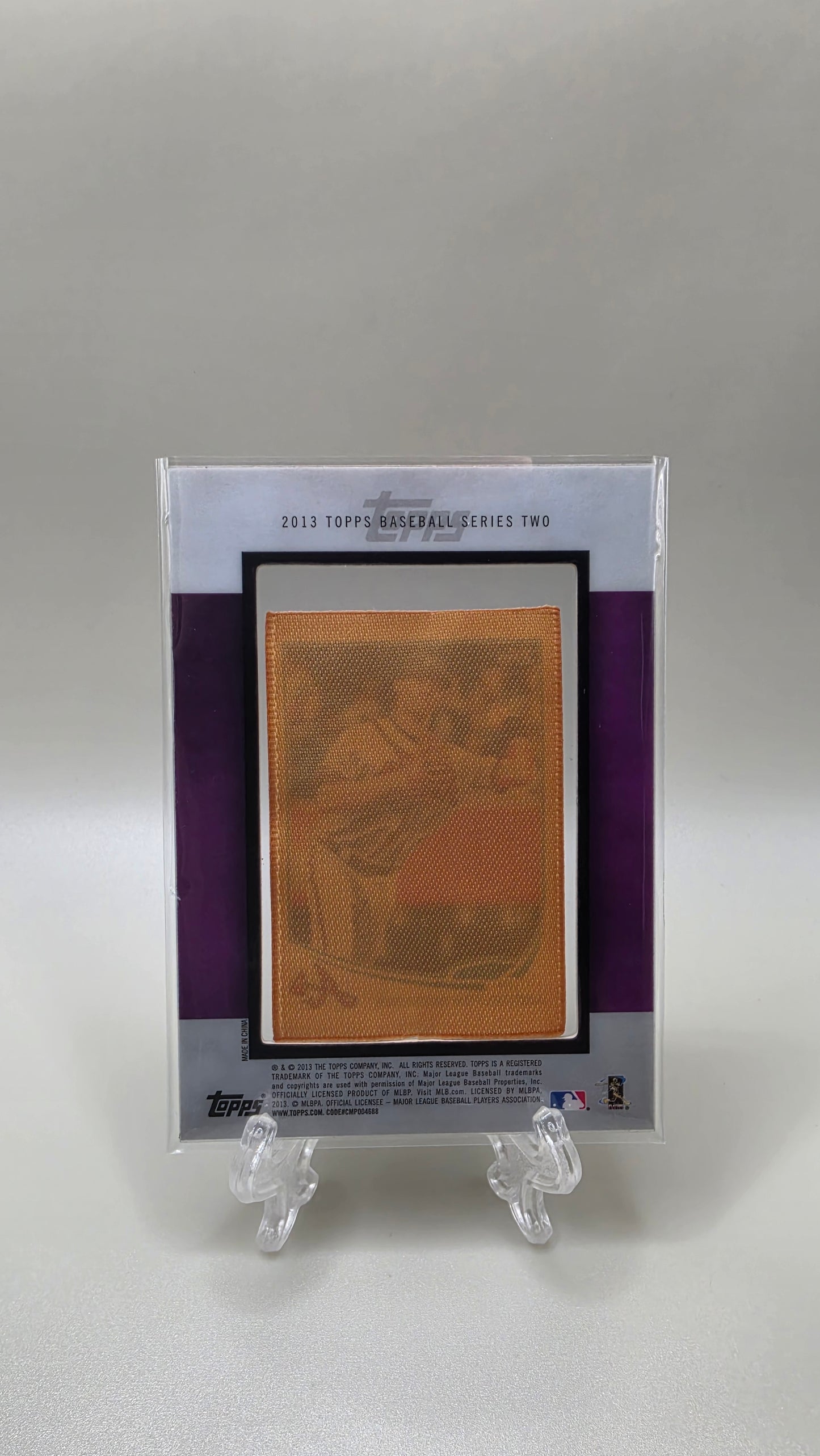 2013 Topps Baseball Series Two Andrelton Simmons Silk Collection #/50 Card