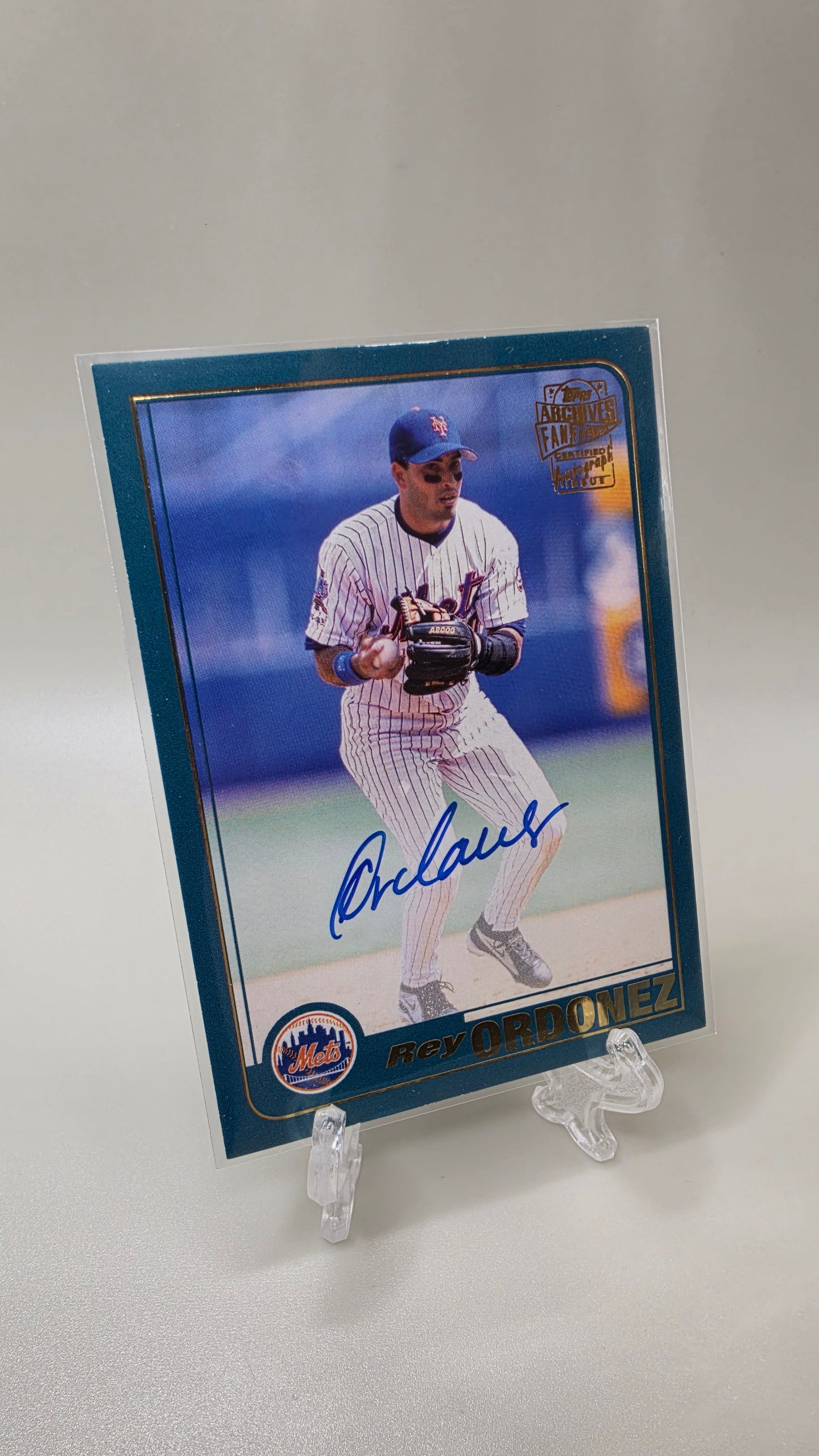 2019 Topps Baseball Rey Ordonez Autograph Card # FFA-RO