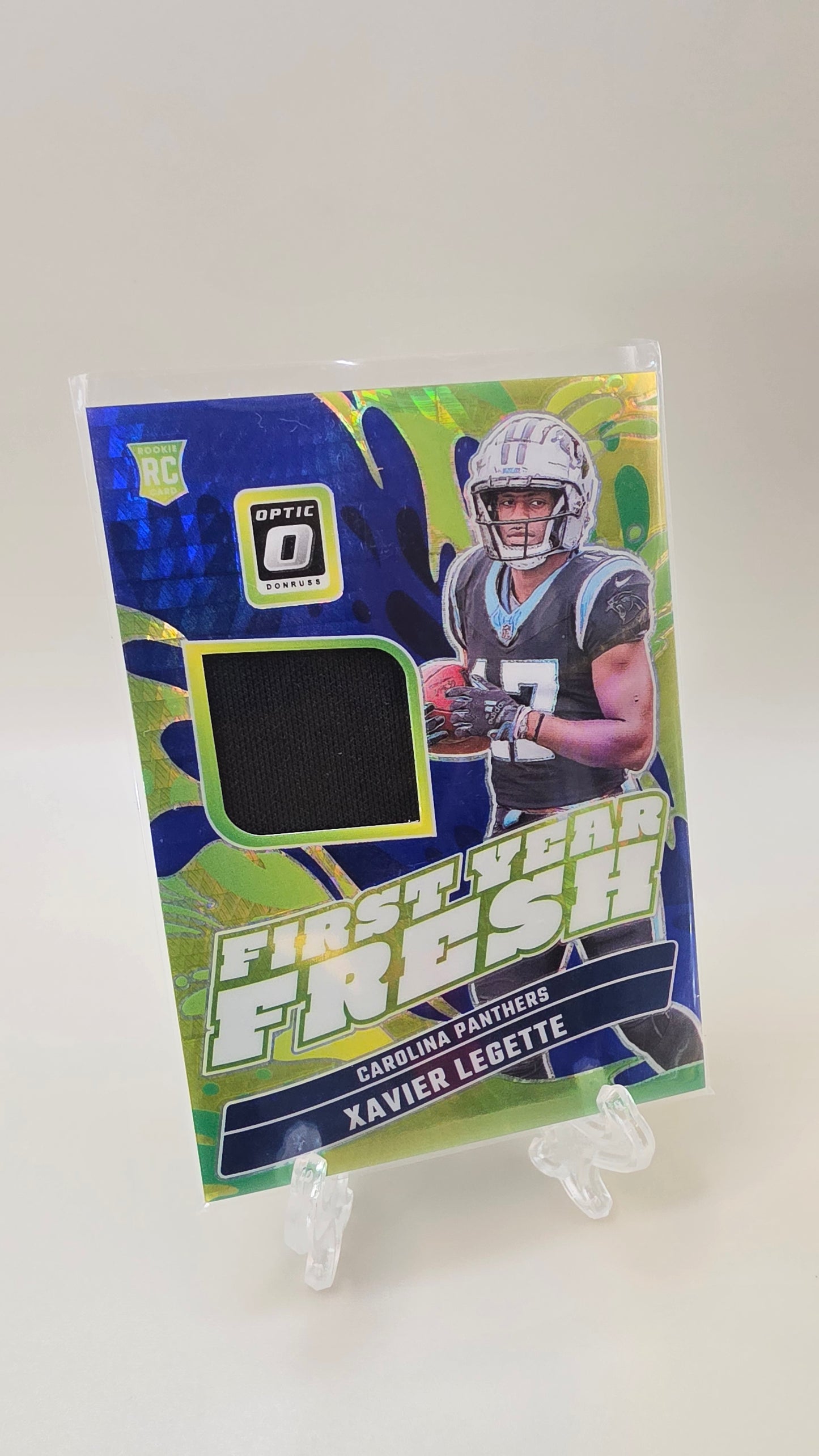2024 Donruss Optic Xaiver Legette First Year Fresh Swatch RC #FYF-XLE