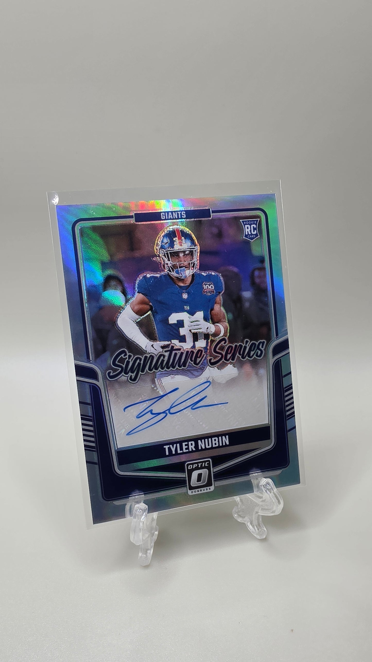2024 Panini Donruss Tyler Nubin Signature Series Rookie Auto Card #SSH-TNN