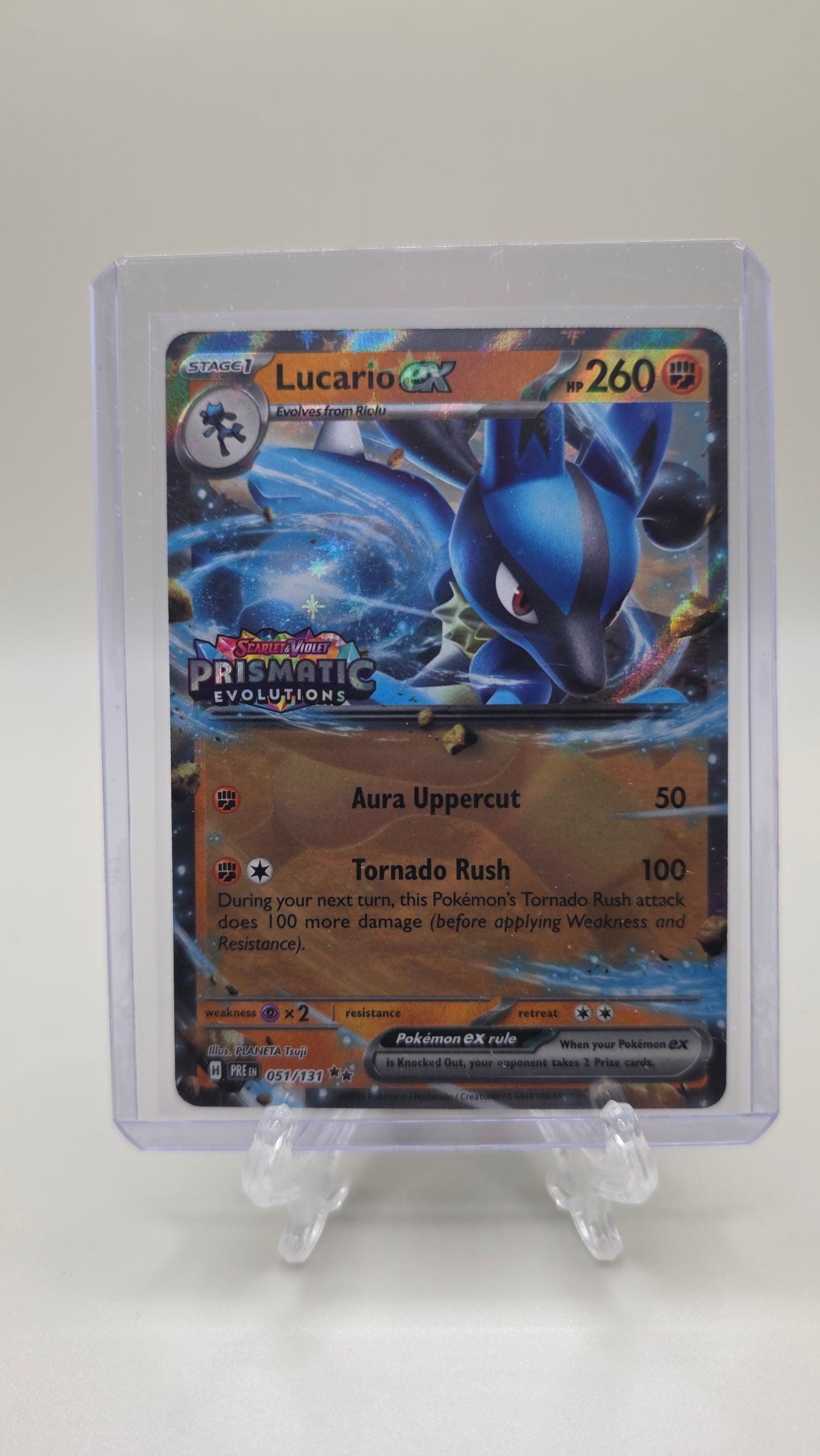 Lucario EX 051/131 (Prismatic Evolutions Set) English