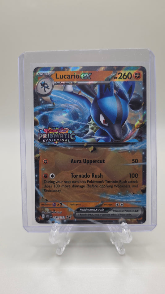 Lucario EX 051/131 (Prismatic Evolutions Set) English