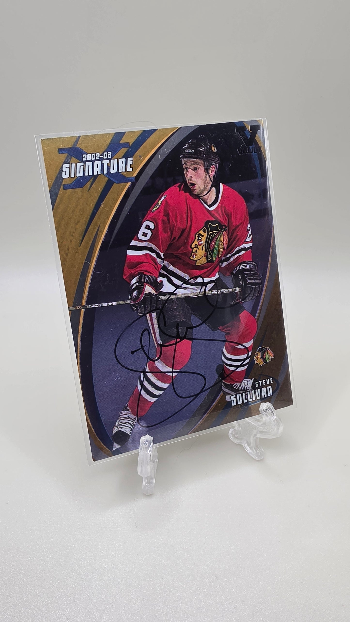 2003 In the Game Steve Sullivan Signatures Auto Card # 139