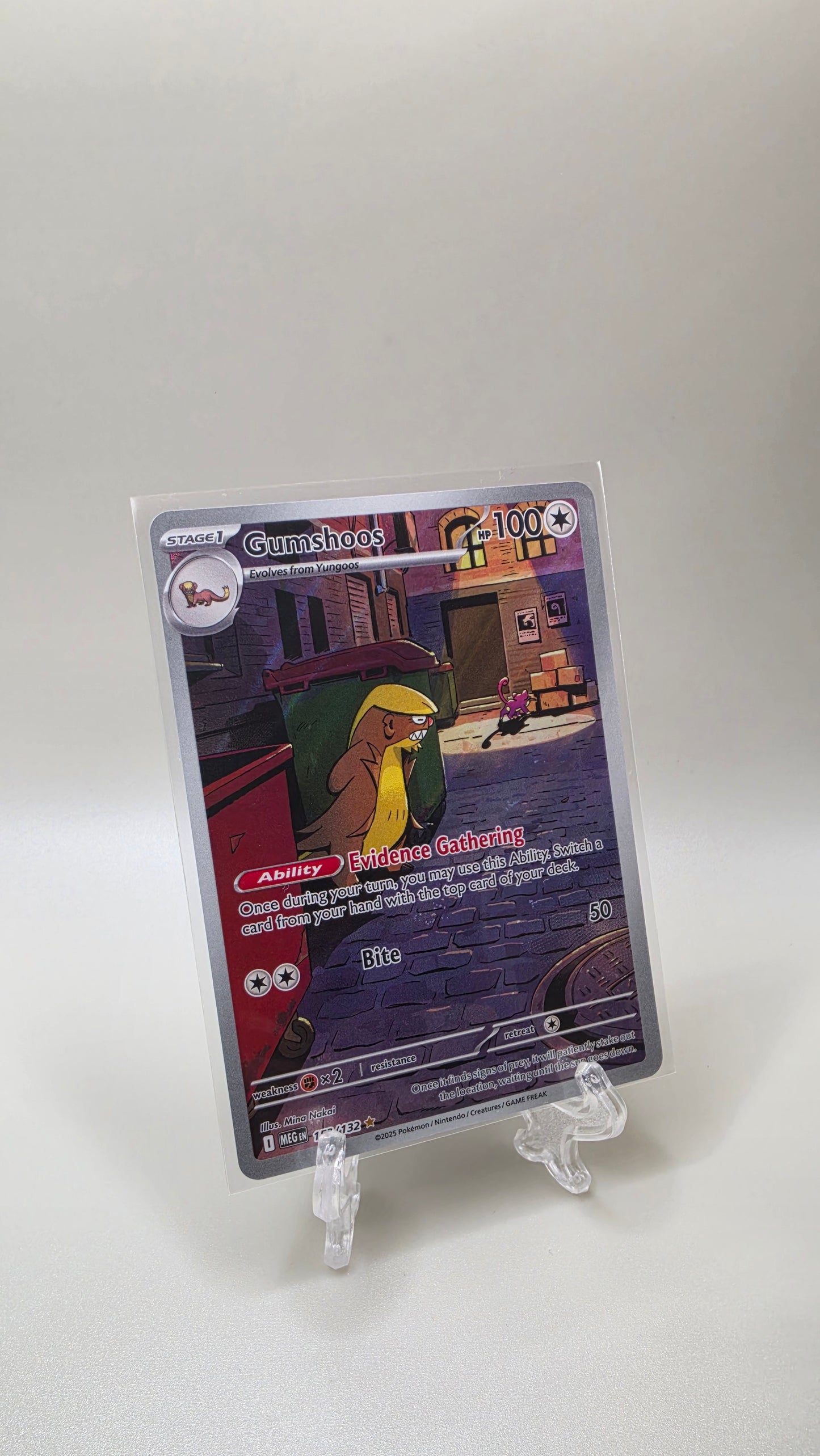 Pokémon TCG Gumshoe 153/132 Mega Evolutions English