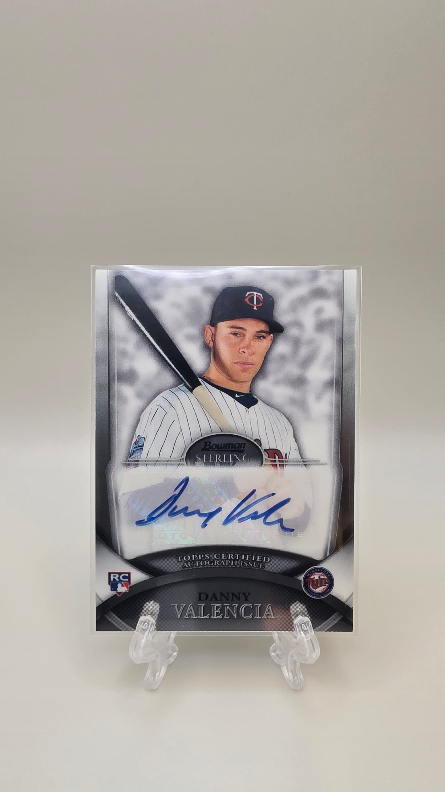 2010 Bowman Sterling Danny Valencia RC Auto #34