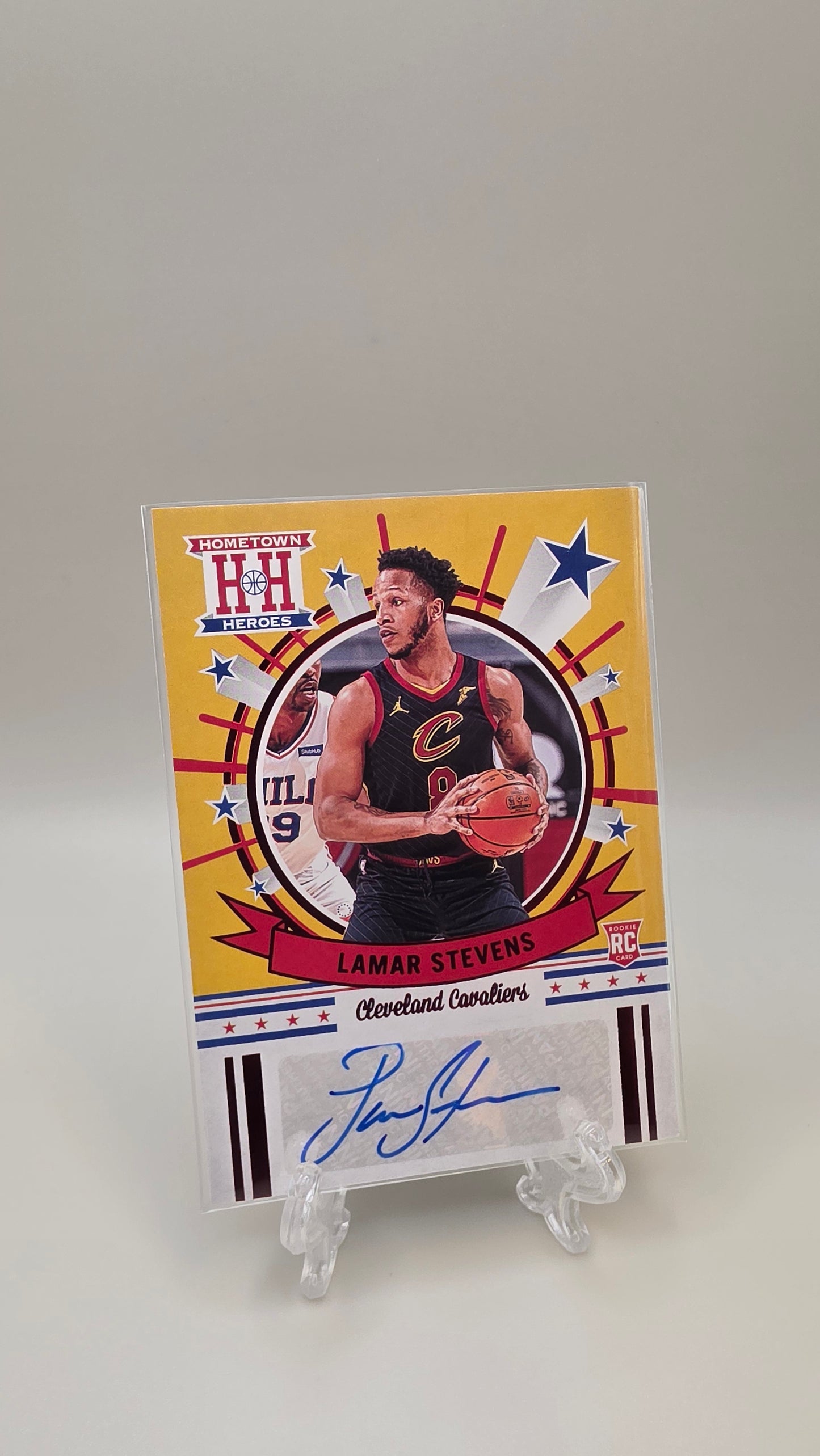2020-21 Chronicles Hometown Heroes Lamar Stevens RC Auto #HH-LMS