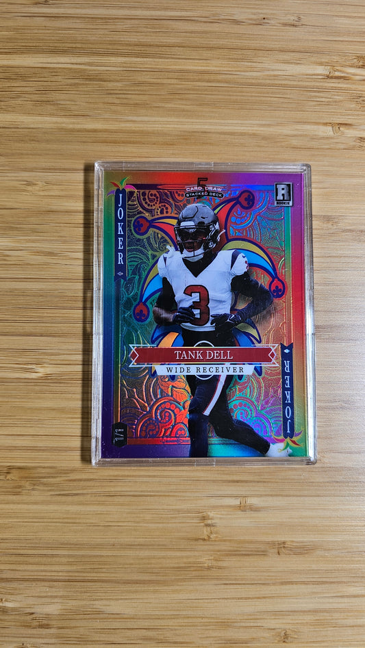 Tank Dell 2023 Wild Card 5 Card Draw Stacked Deck Joker 1/1
