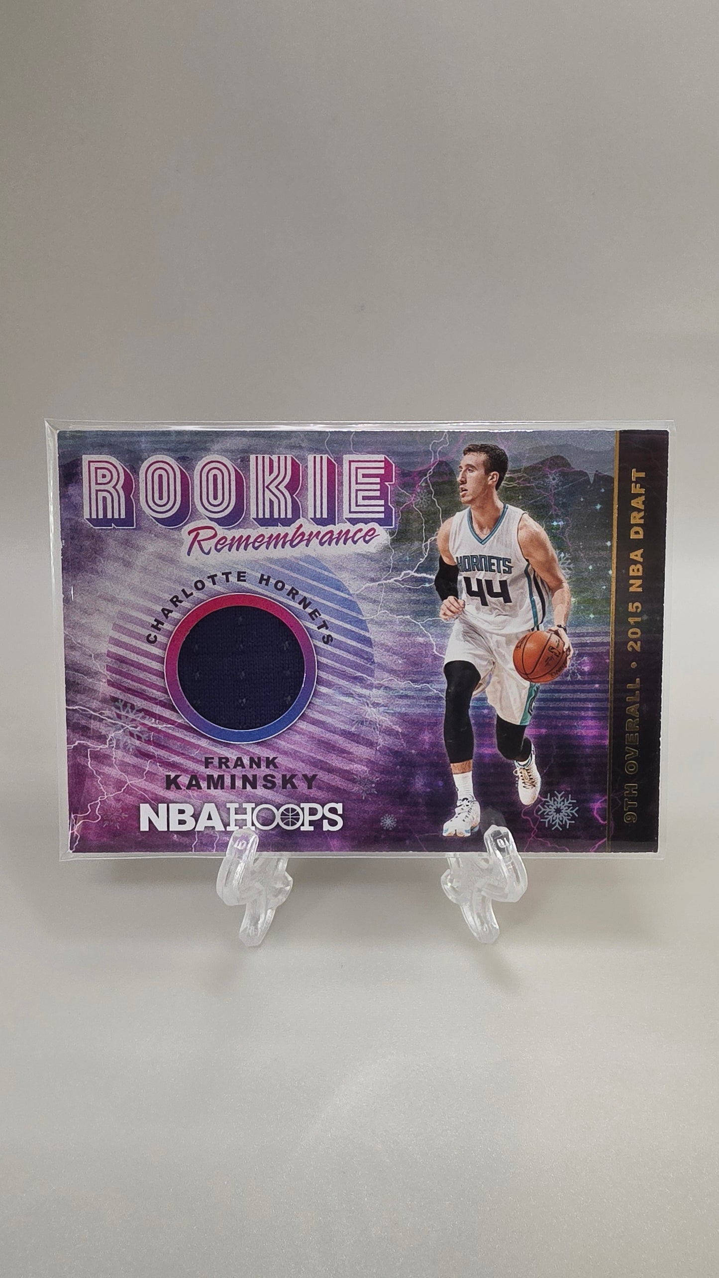 2018-19 Panini Hoops Frank Kaminsky Rookie Remembrance Jersey Card #RR-FK