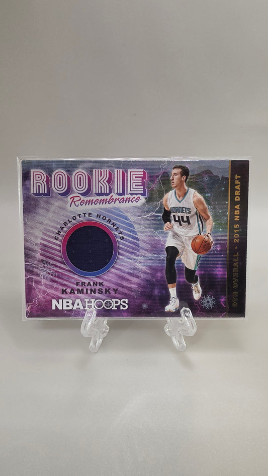 2018-19 Panini Hoops Frank Kaminsky Rookie Remembrance Jersey Card #RR-FK