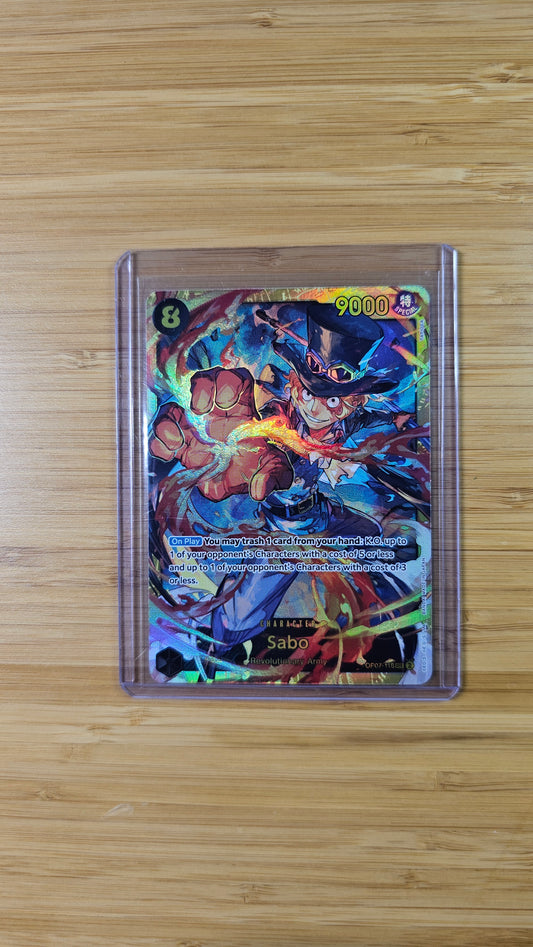 Sabo OP07-118 SEC Alt Art One Piece TCG (500 Years in the Future set) English