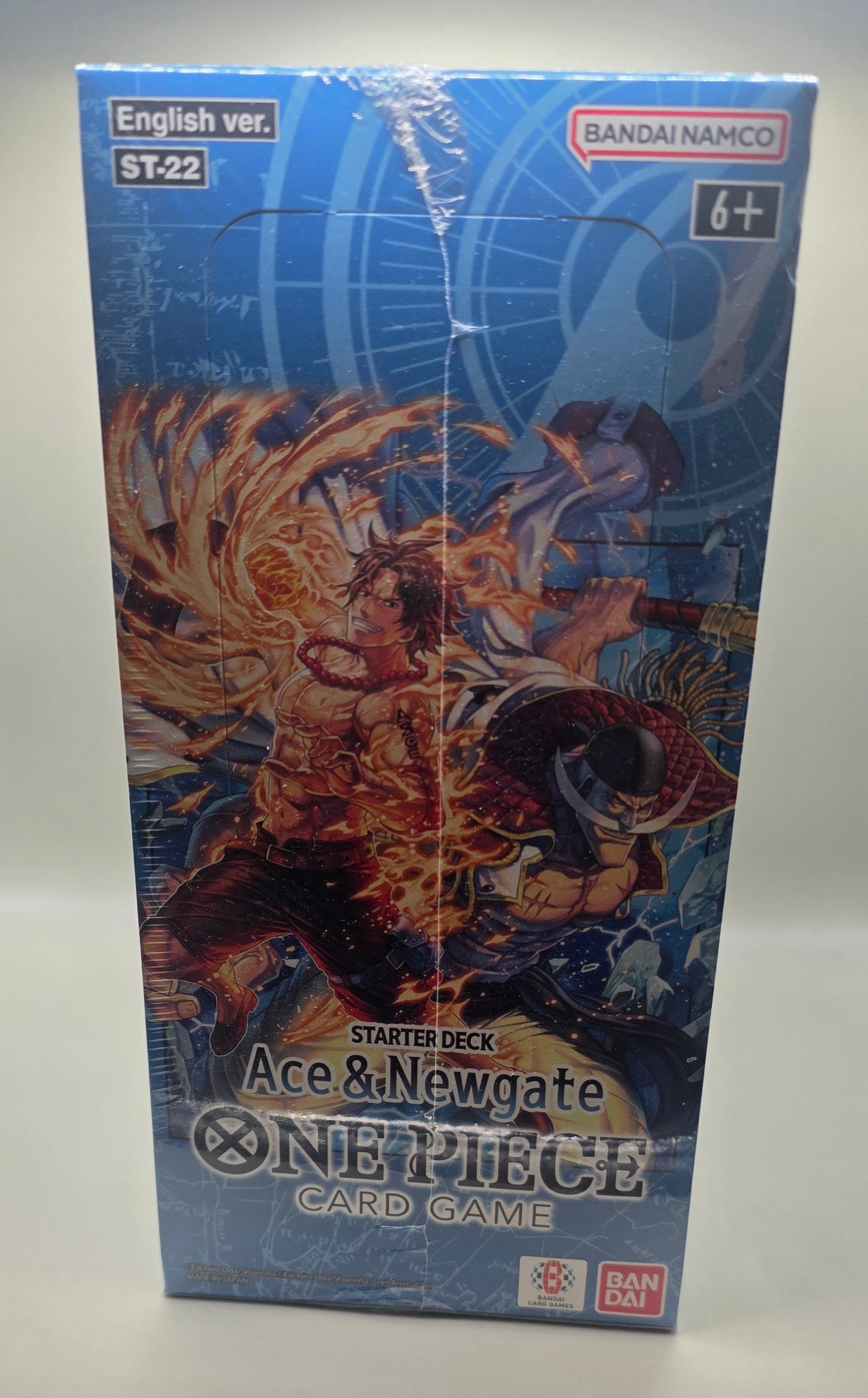 One Piece TCG Ace & Newgate Starter Deck ST22 Sealed Set (6 Decks)