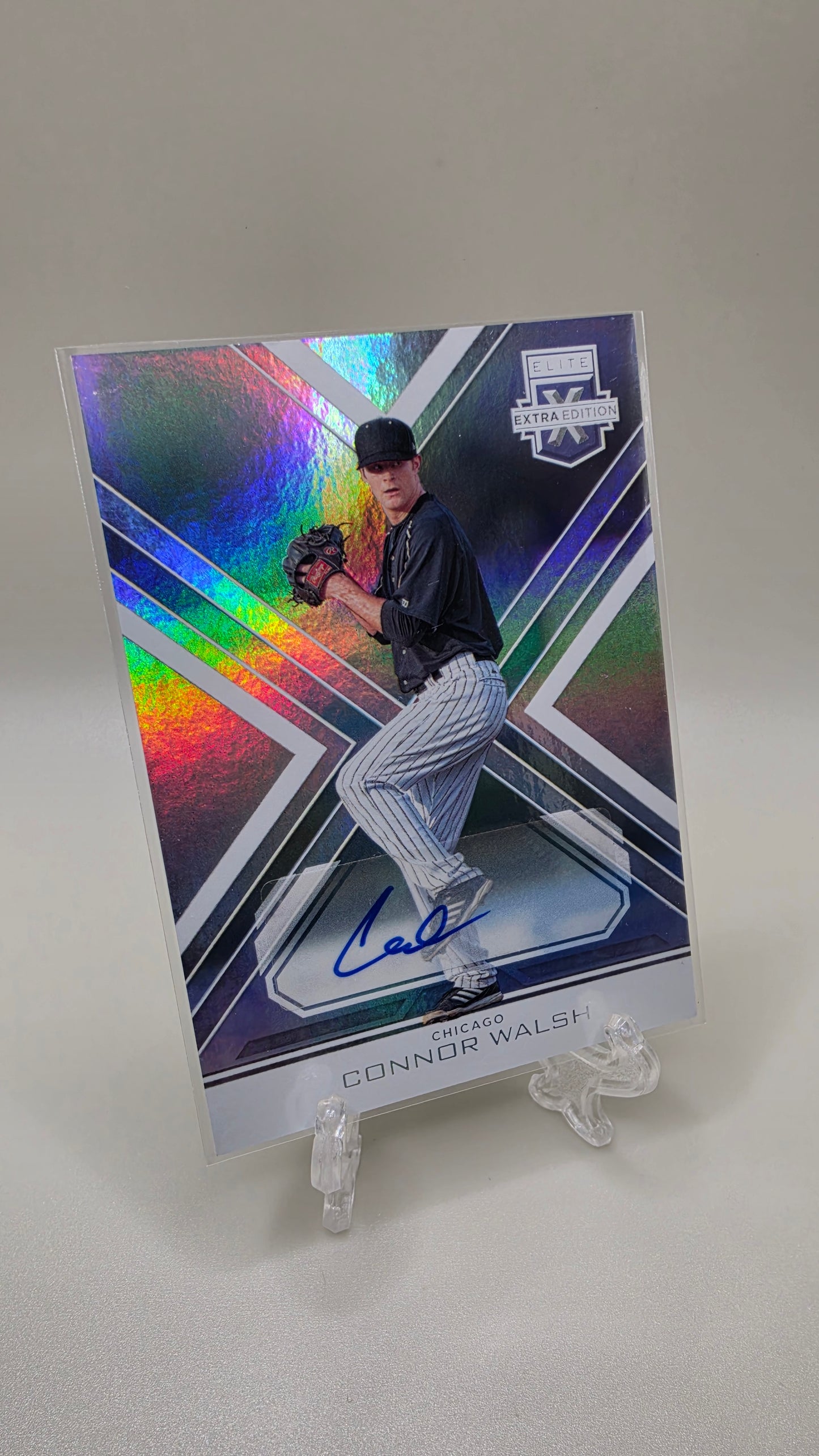 2016 Elite Baseball Extra Edition Connor Walsh Auto Card # 161