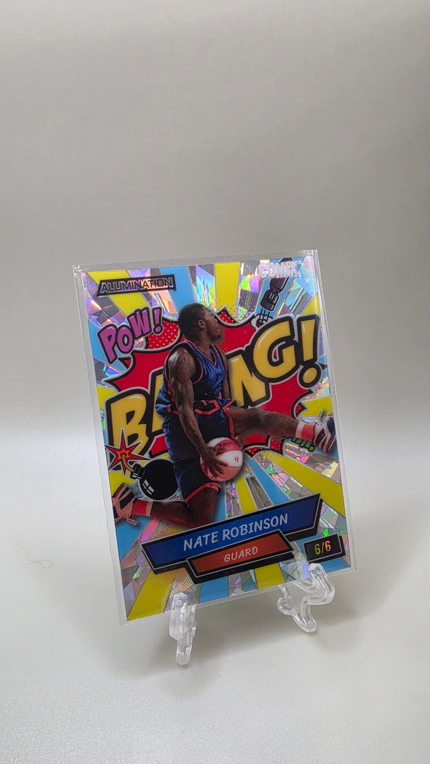 2024 Wild Card Alumination Nate Robinson Comix #/6 Card # AC-NR