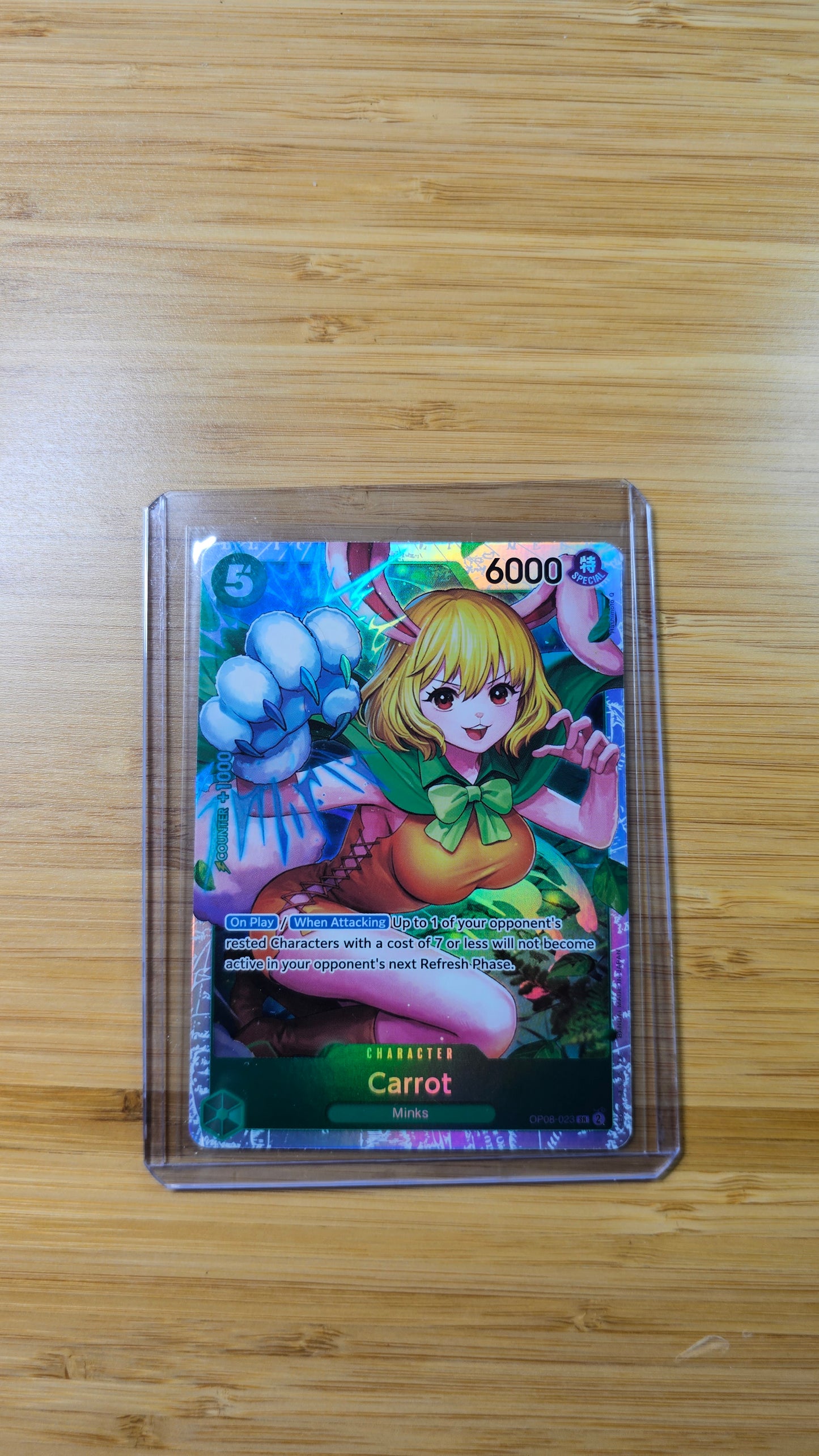 Carrot OP08-023 SR One Piece TCG (Two Legends set) English