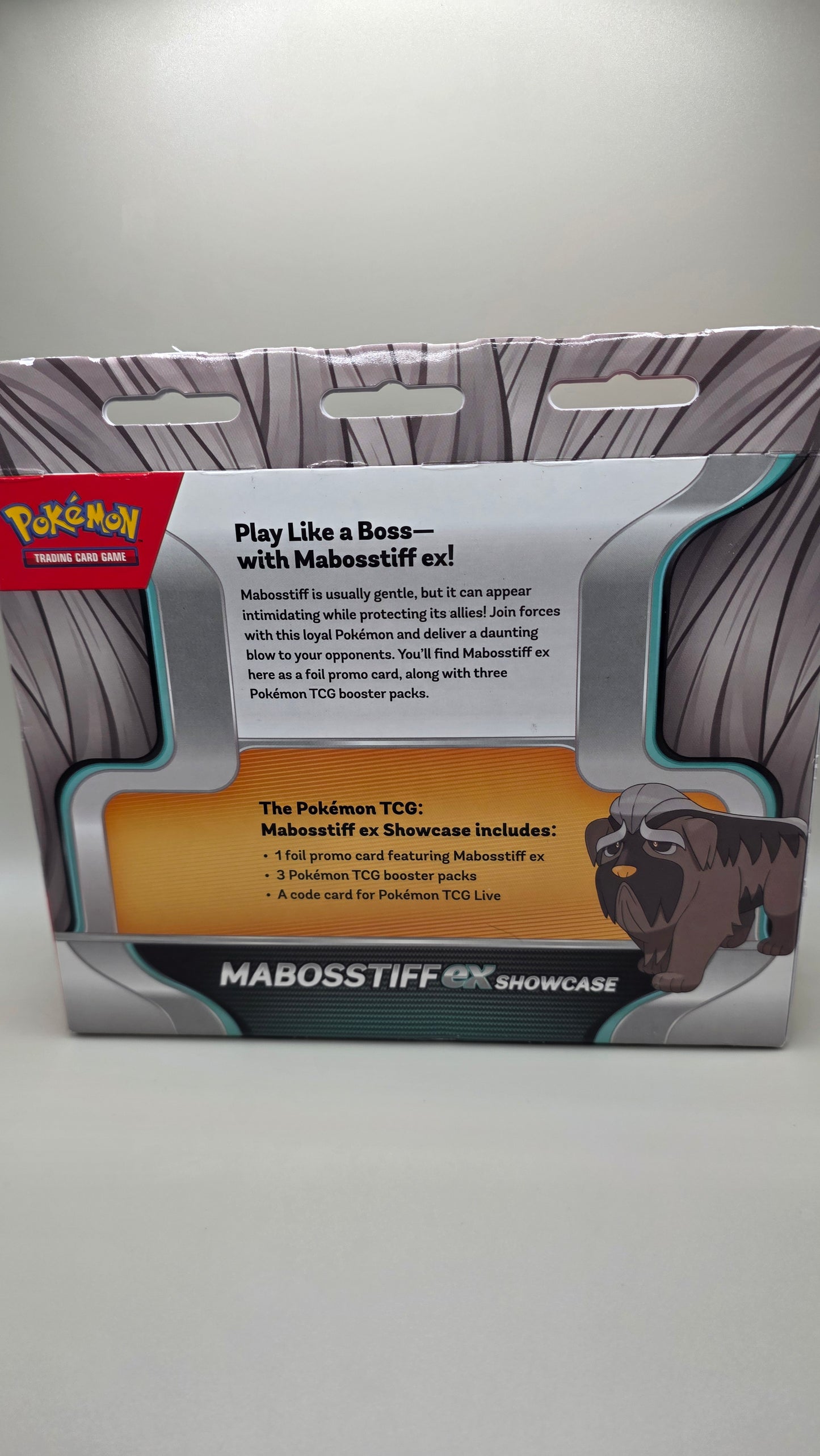 Pokemon Mabosstiff EX Showcase Box Sealed Promo
