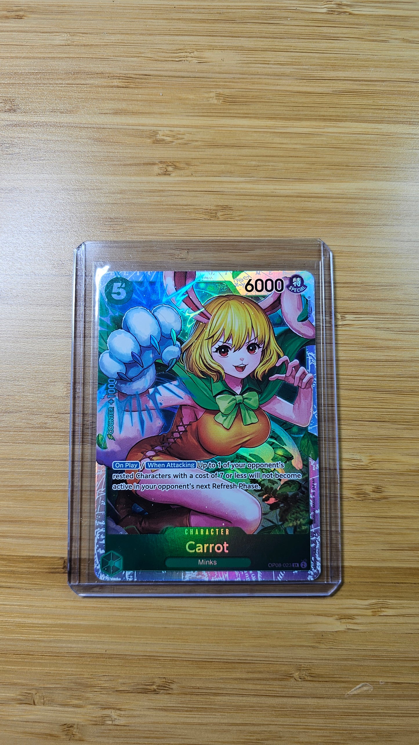 Carrot OP08-023 SR One Piece TCG (Two Legends set) English