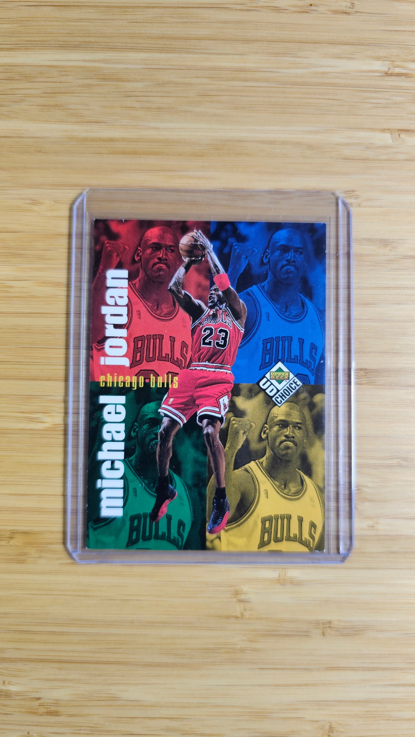 Michael Jordan 1998-99 Upper Deck Checklist Card #200