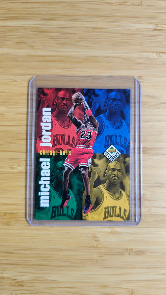 Michael Jordan 1998-99 Upper Deck Checklist Card #200