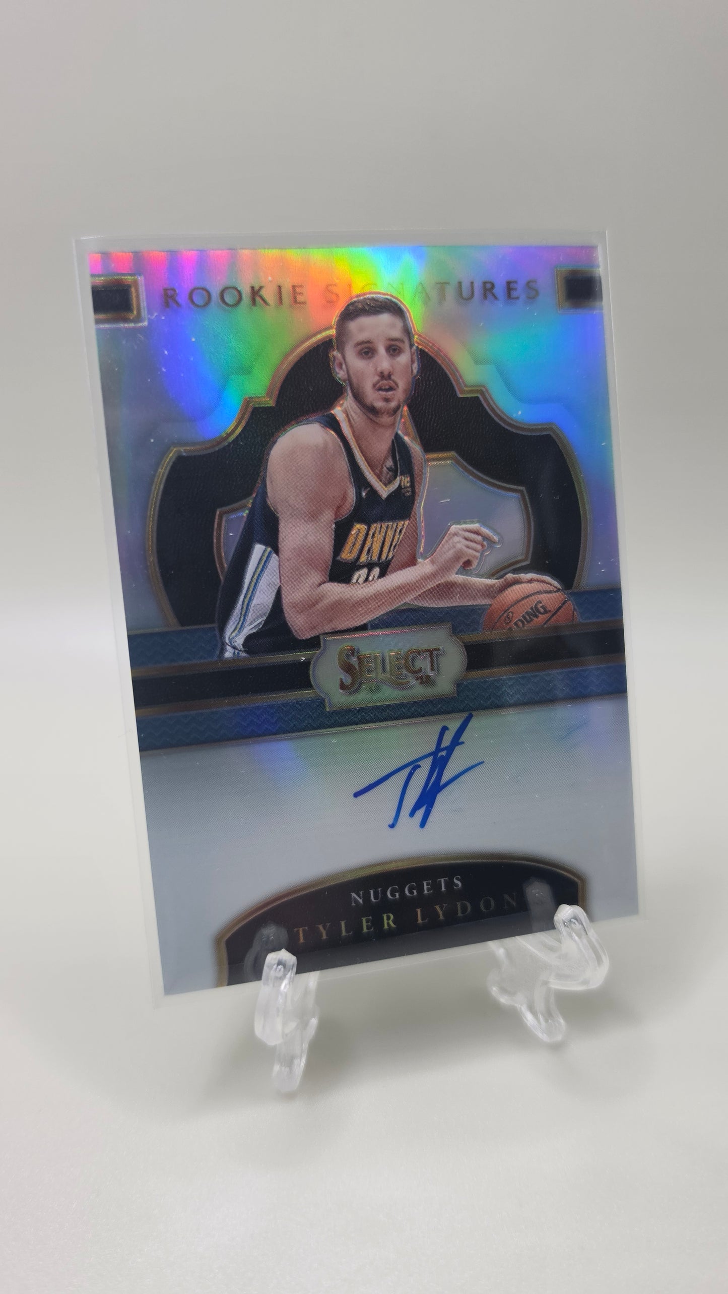 2017 Select Tyler Lydon Rookie Signatures Auto #/199 Card #RS-TYE