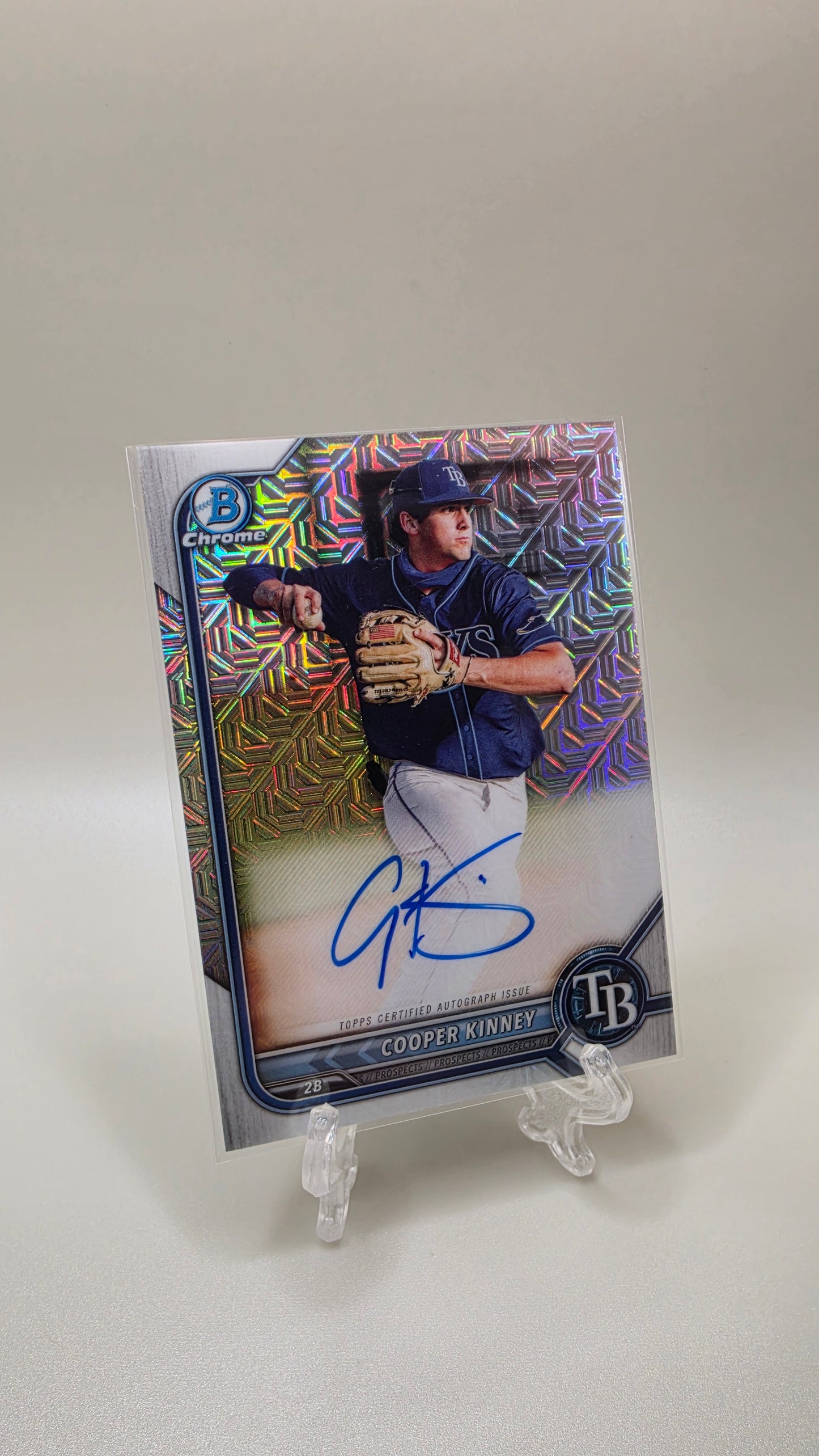 2022 Topps Bowman Chrome Cooper Kinney Auto Card # BMA-CK