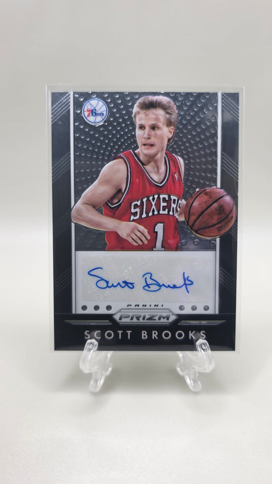 2015-16 Panini Prizm Scott Brooks Autograph Card #P-SBR