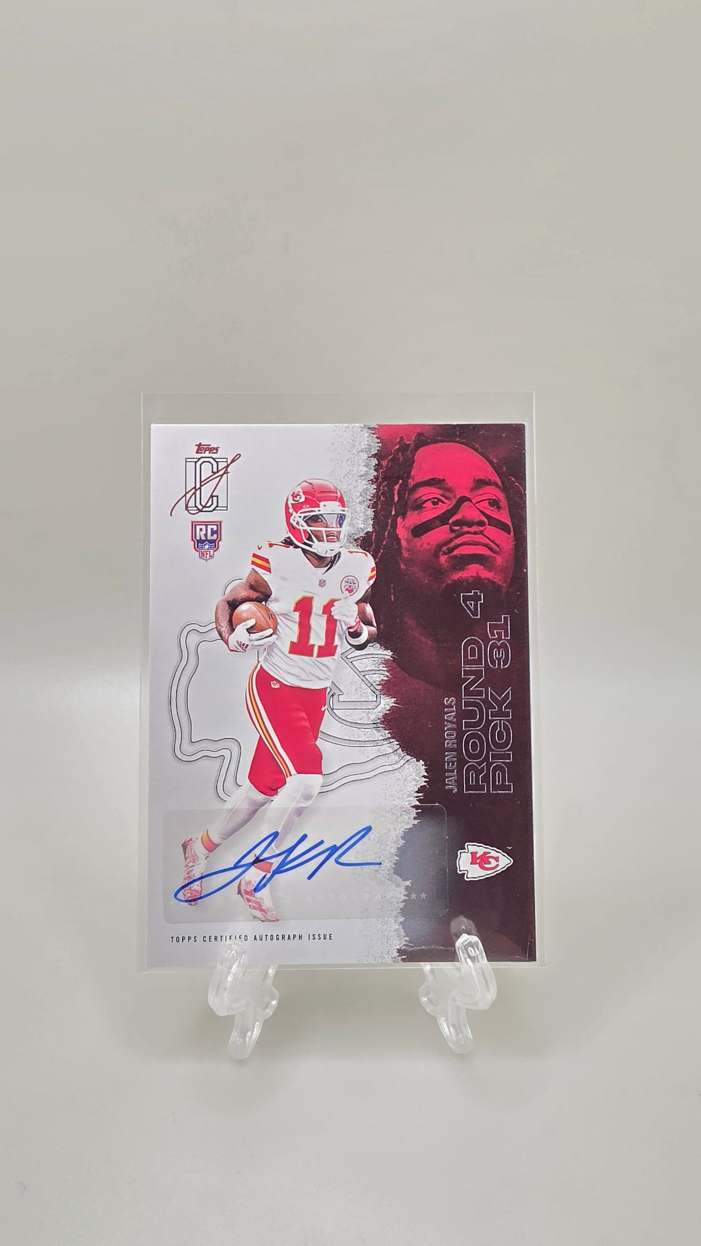 2025 Topps Signature Jalen Royals Rookie Auto #125